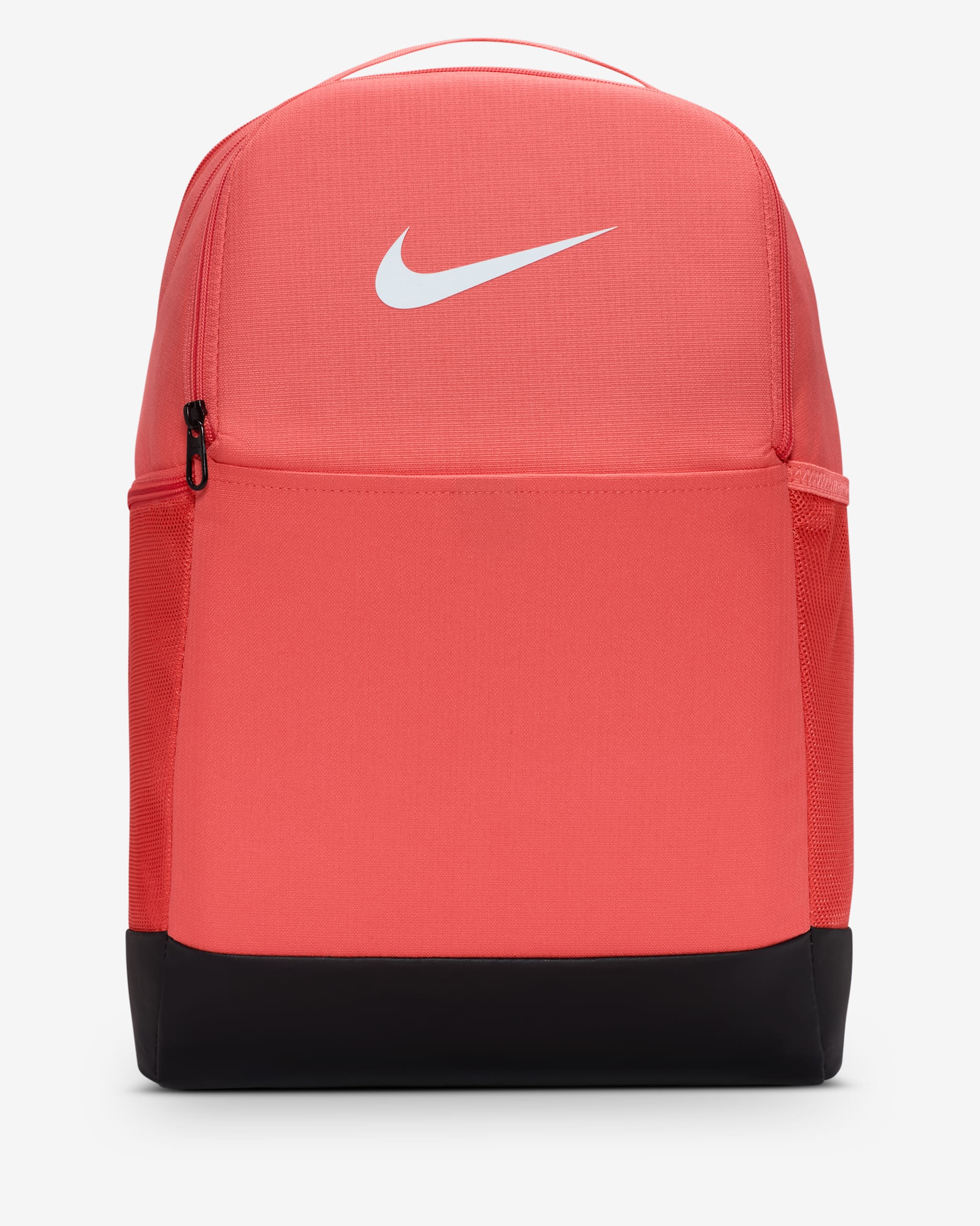 Mochila de entrenamiento Nike Brasilia 9.5 (mediana) - Brasa mágica/Negro/Blanco