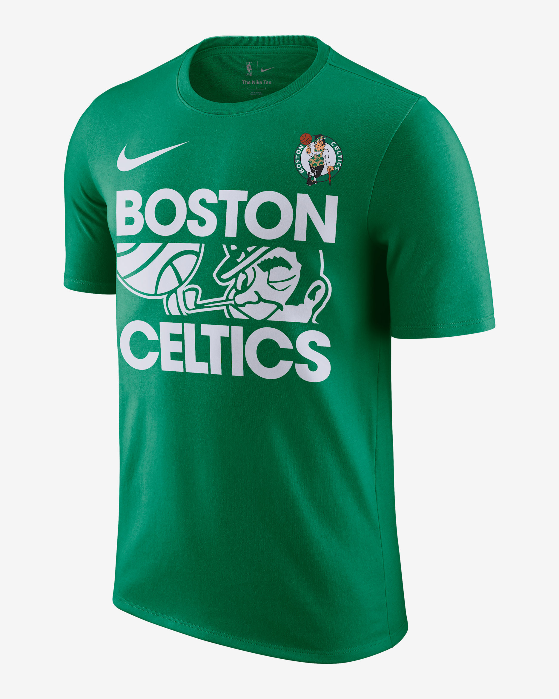 Boston Celtics Courtside Men's Nike NBA T-Shirt - Clover