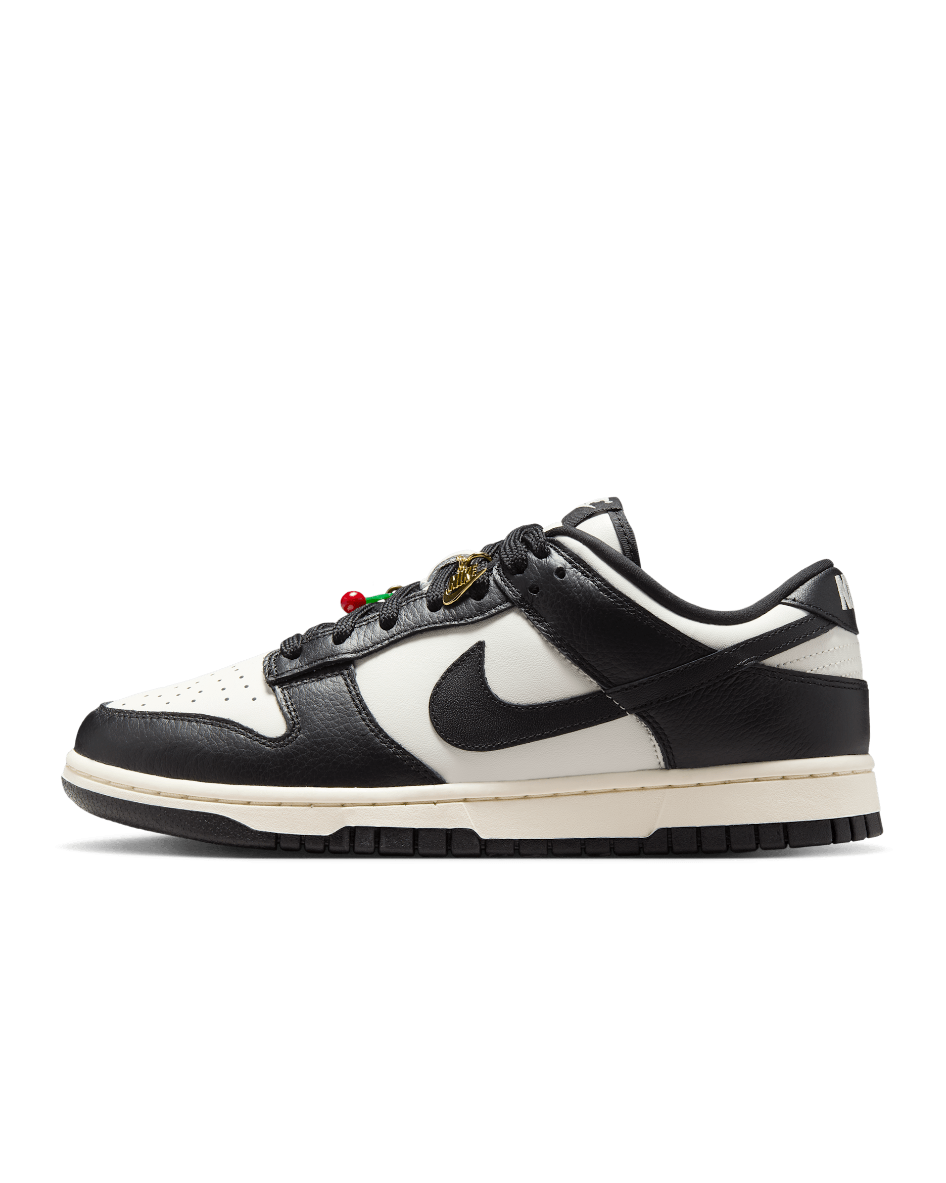 รองเท้าผู้หญิง Nike Dunk Low SE - Sail/Pale Ivory/Metallic Gold/ดำ