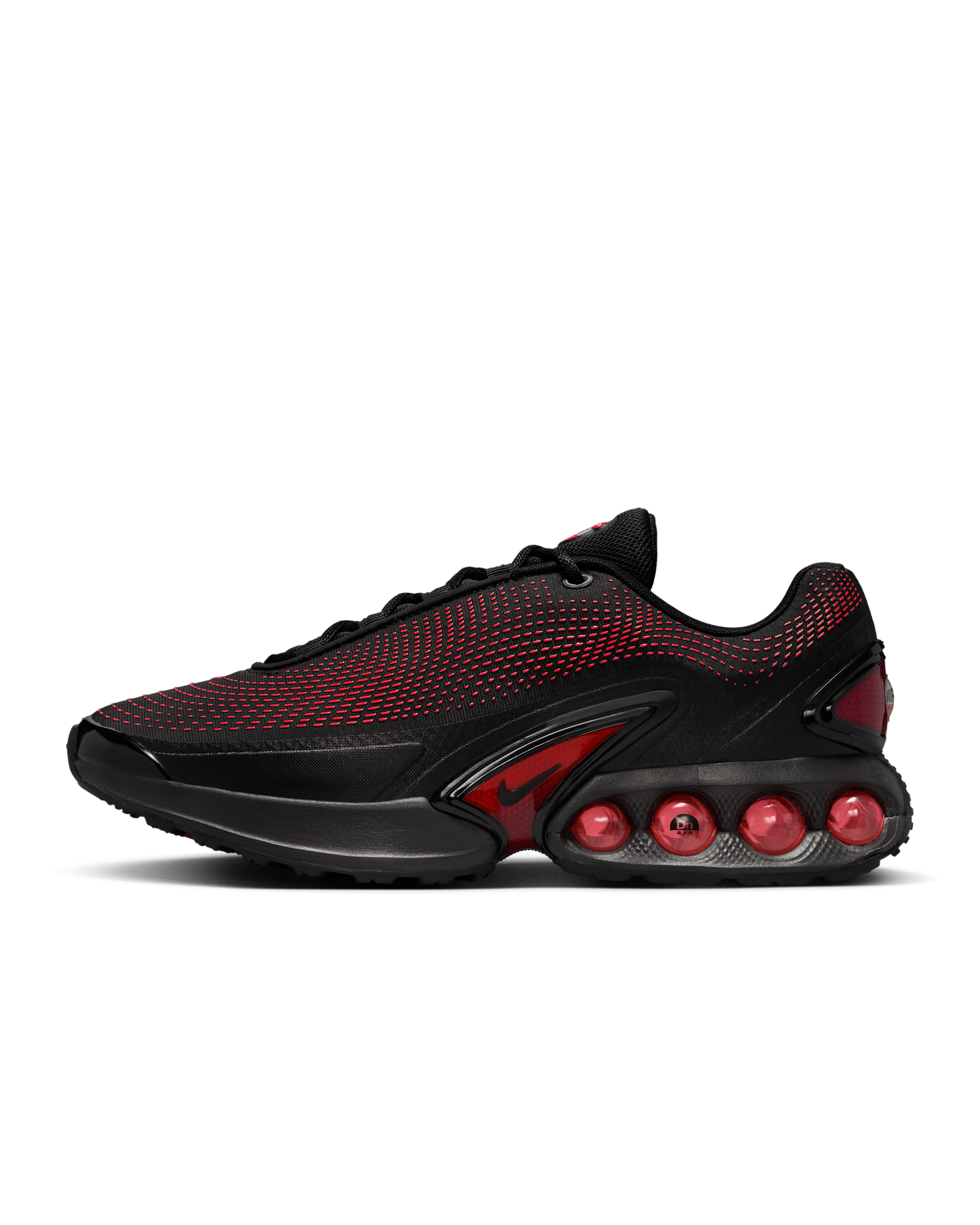 Nike Air Max Dn Essential Men's Shoes - Black/Black/Bright Crimson/Black