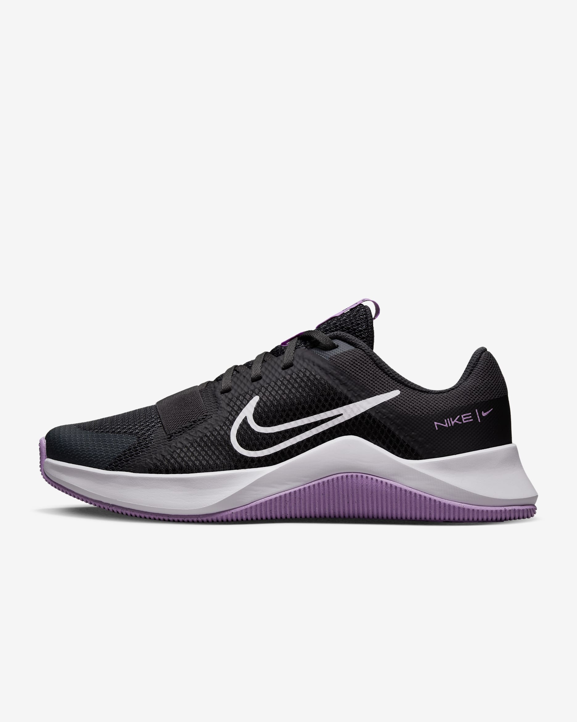 Tenis de entrenamiento para mujer Nike MC Trainer 2 - Negro/Violeta viotech/Gris humo oscuro/Blanco