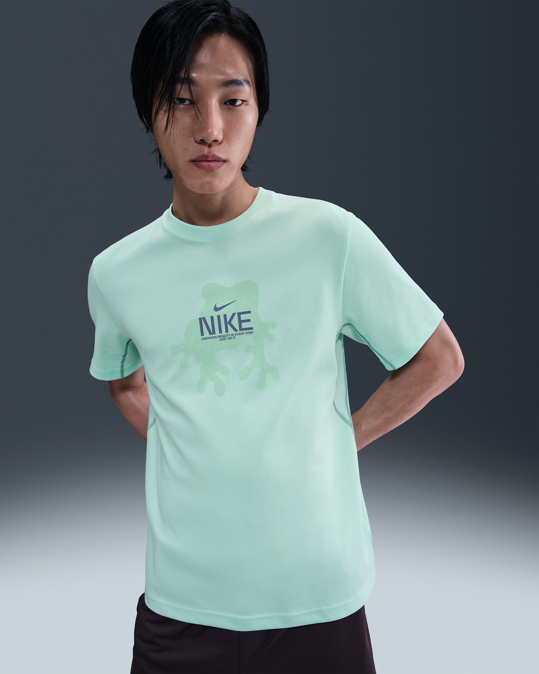 ナイキ プライマリー メンズ Dri-FIT トレーニング Tシャツ - ミントフォーム