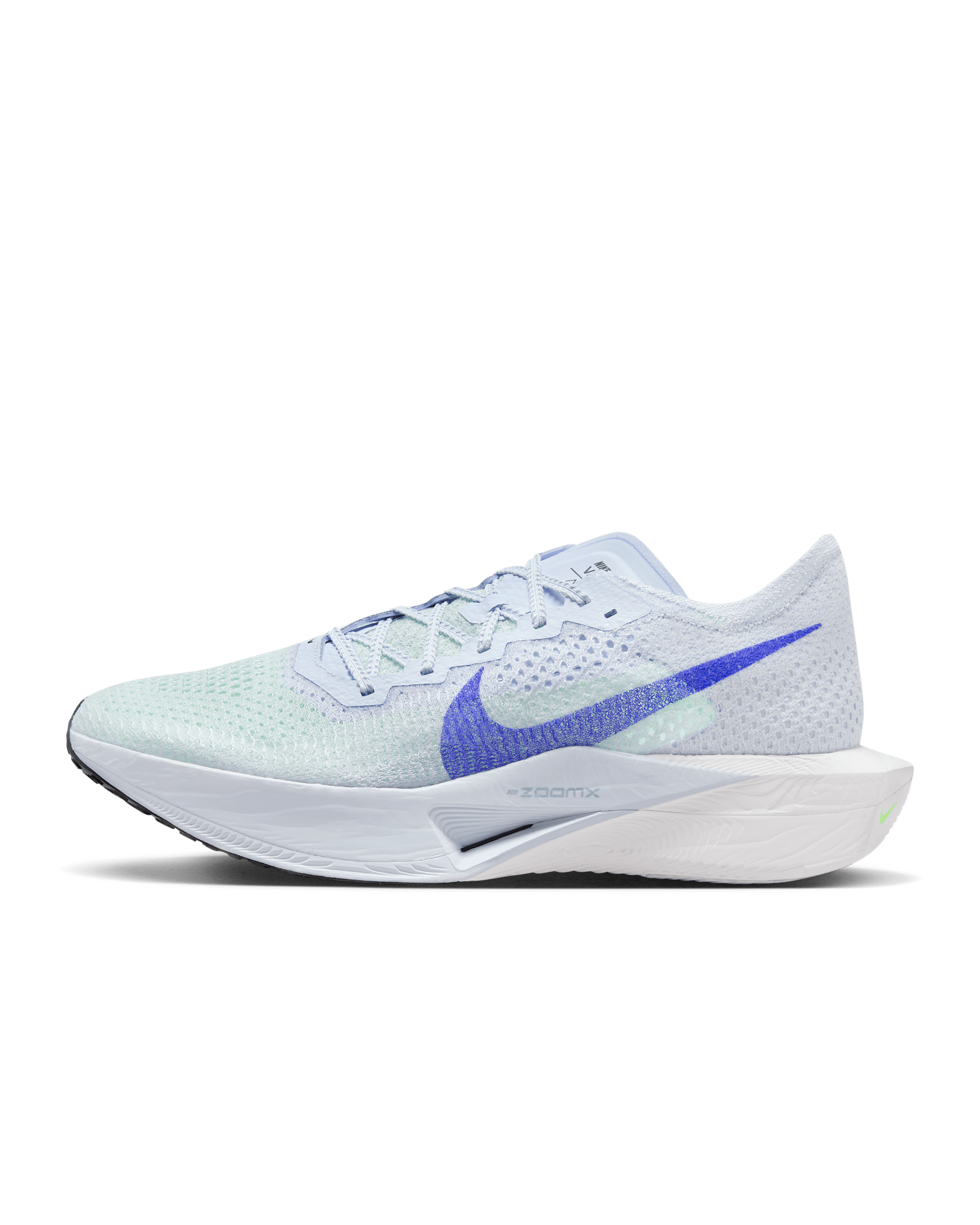 Nike Vaporfly 3 男款路跑競速鞋 - Football Grey/Green Strike/Light Armory Blue/Racer Blue