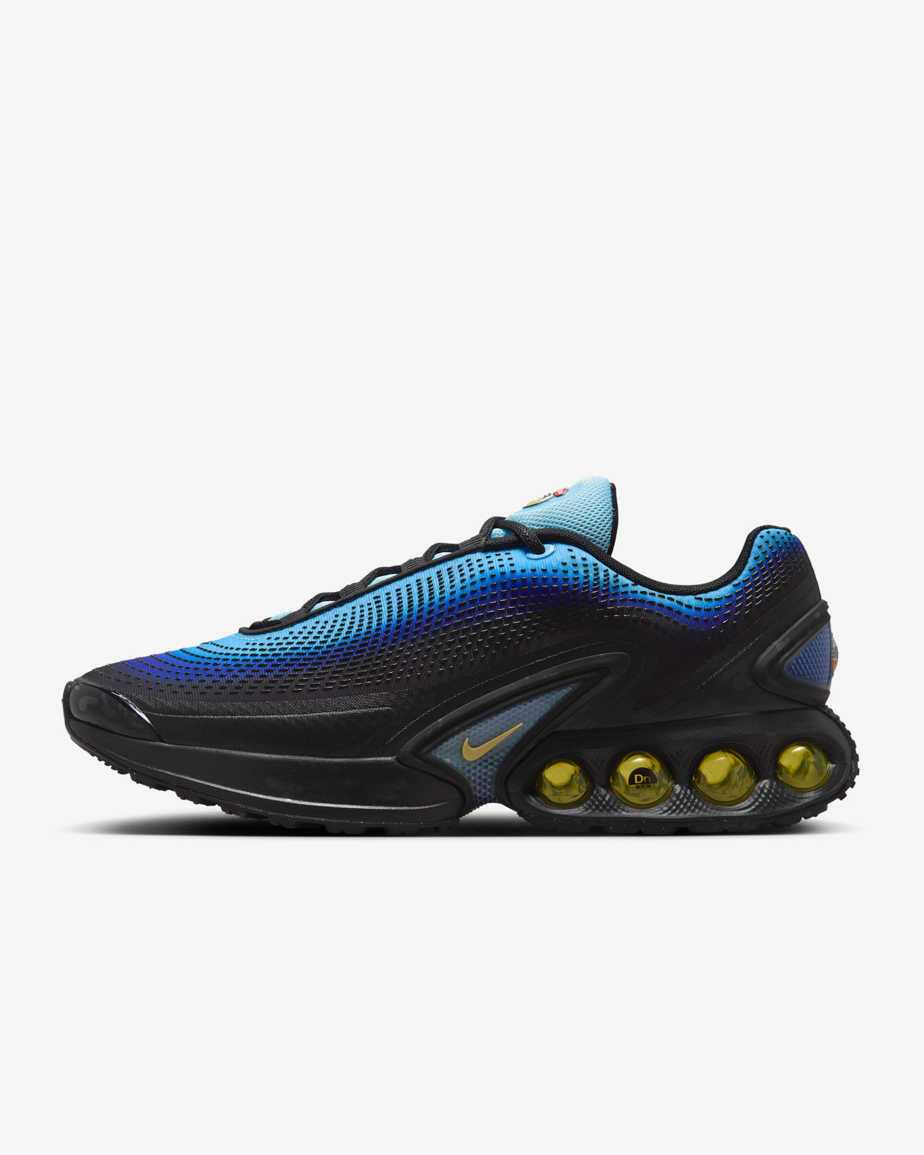 Tenis Nike Air Max Dn SE - Azul cielo/Hiperazul/Negro/Gamuza
