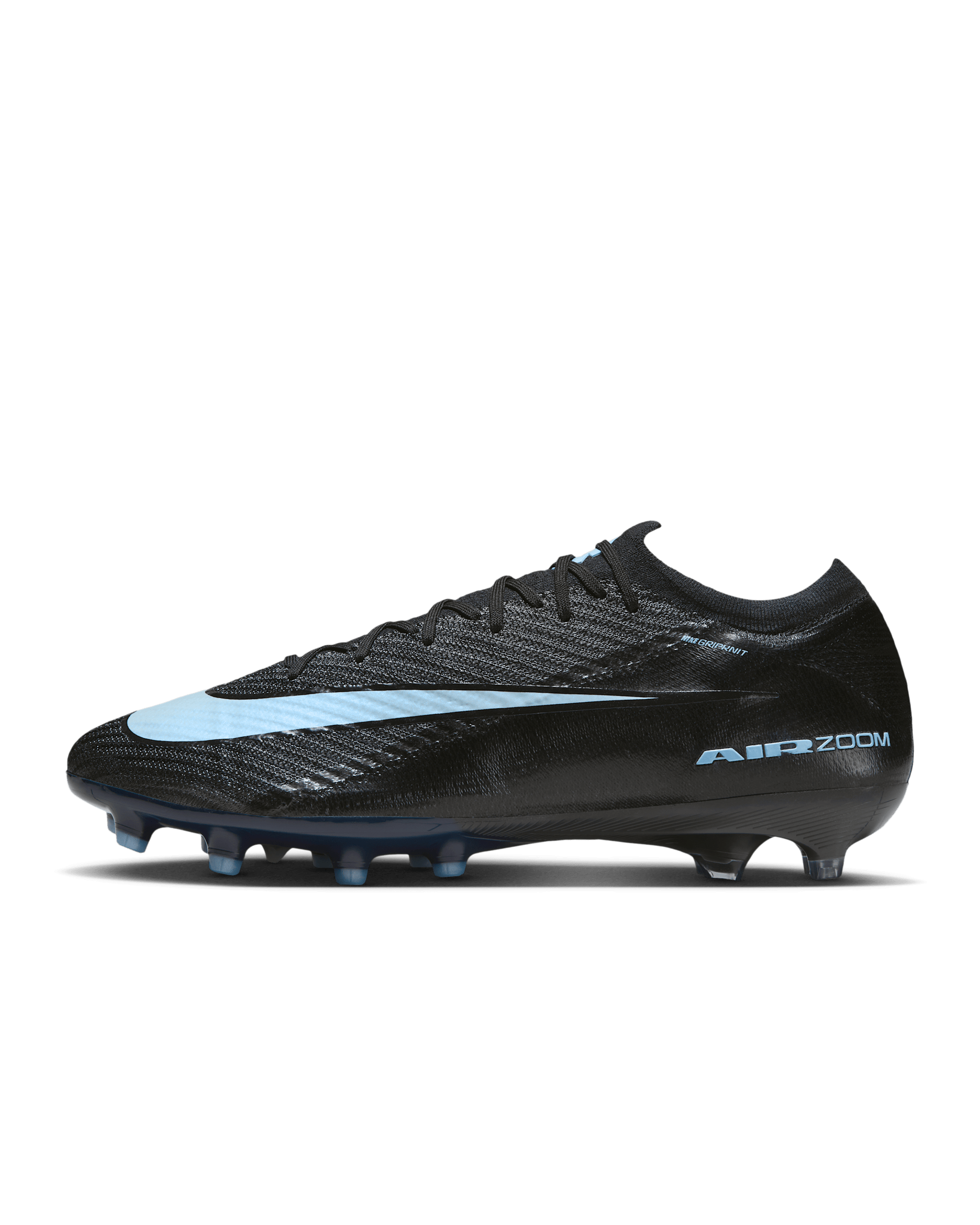 Nike Mercurial Vapor 16 Elite Artificial-Grass Low-Top Football Boot - Black/Ice Blue