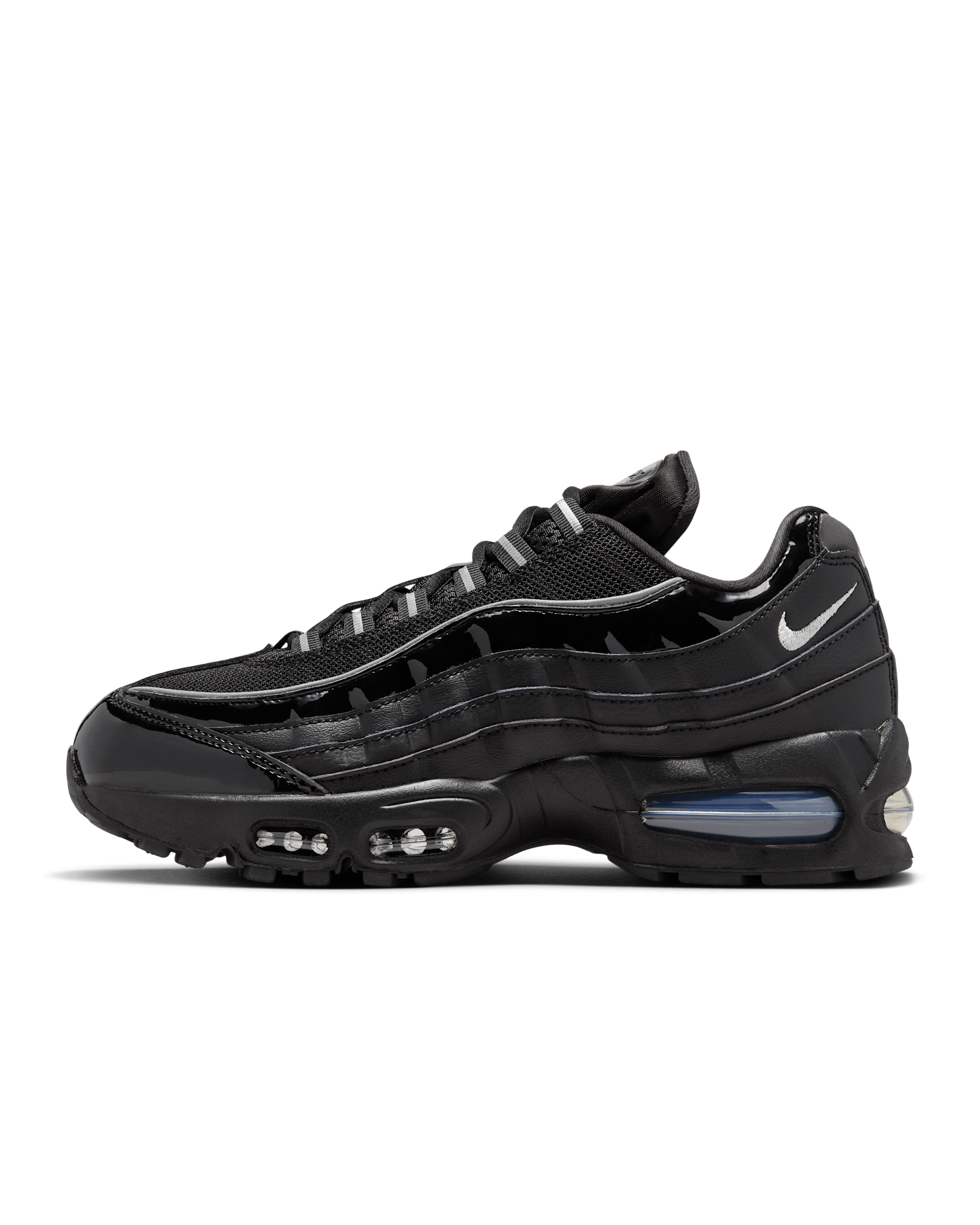 Nike Air Max 95 Big Bubble Women's Shoes - Black/Reflect Silver/White/Metallic Silver