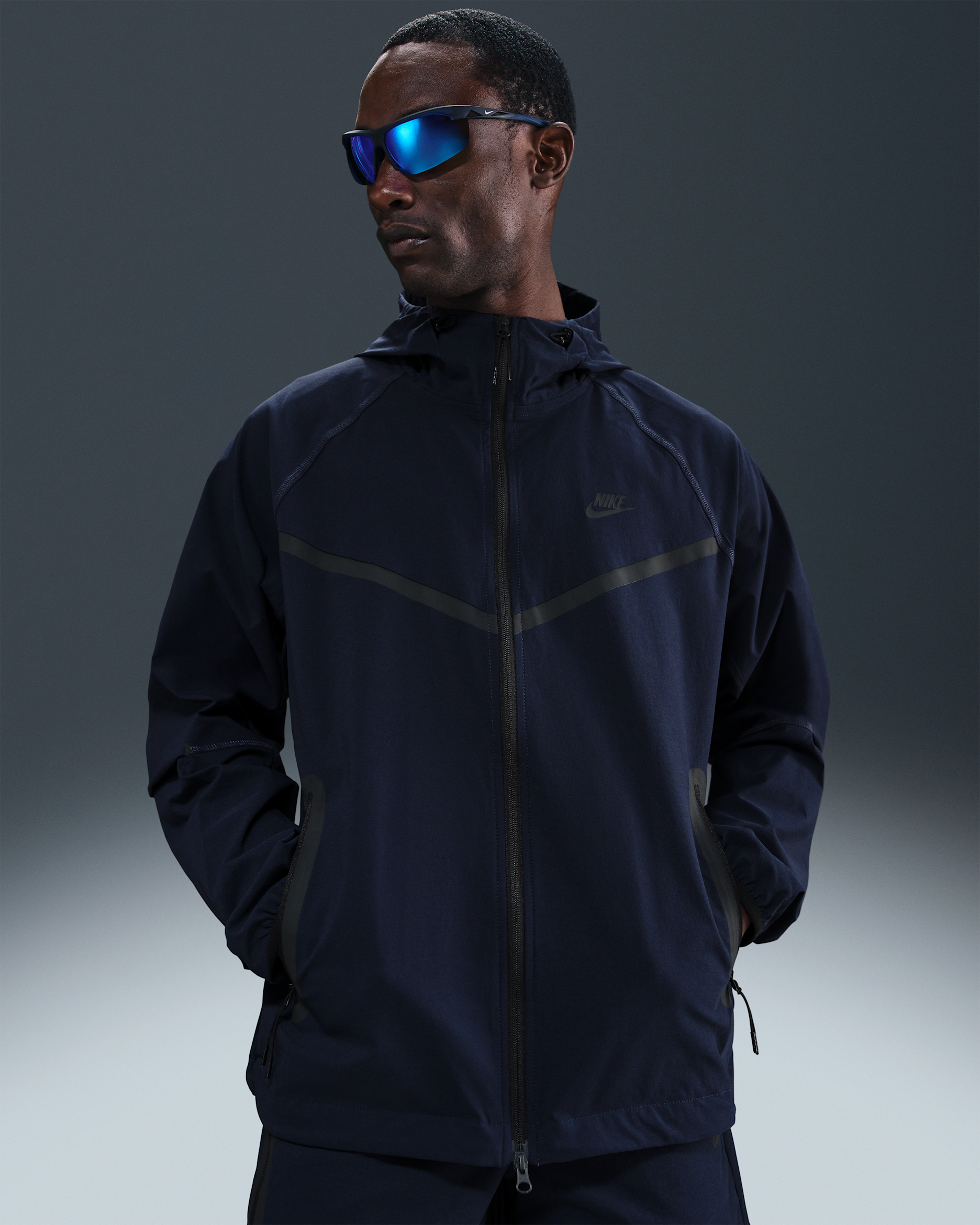 Nike Tech Jaqueta de teixit Woven - Home - Obsidian/Obsidian/Negre