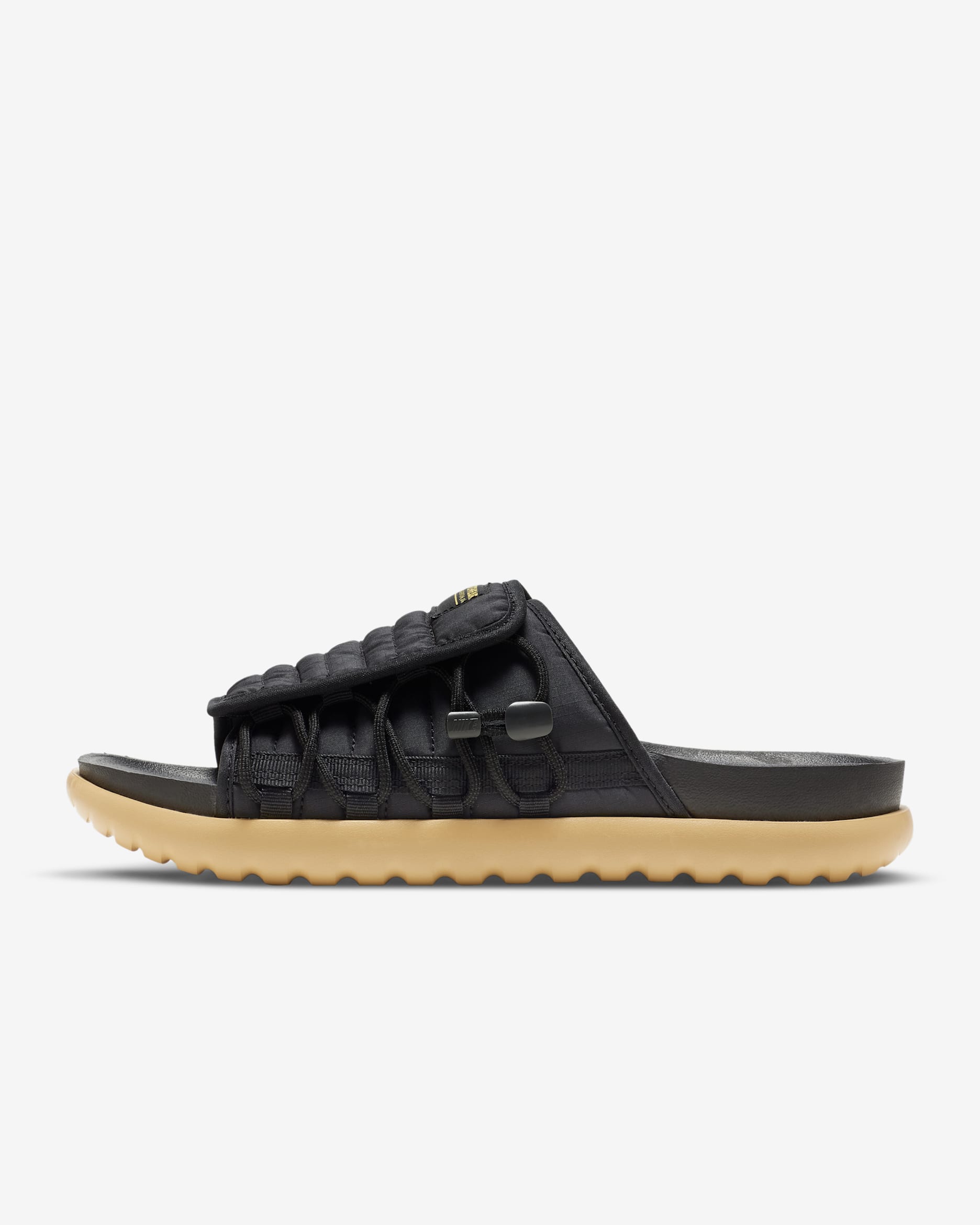 Nike Asuna 2 Slippers voor heren - Zwart/Anthracite/Club Gold/Sanded Gold