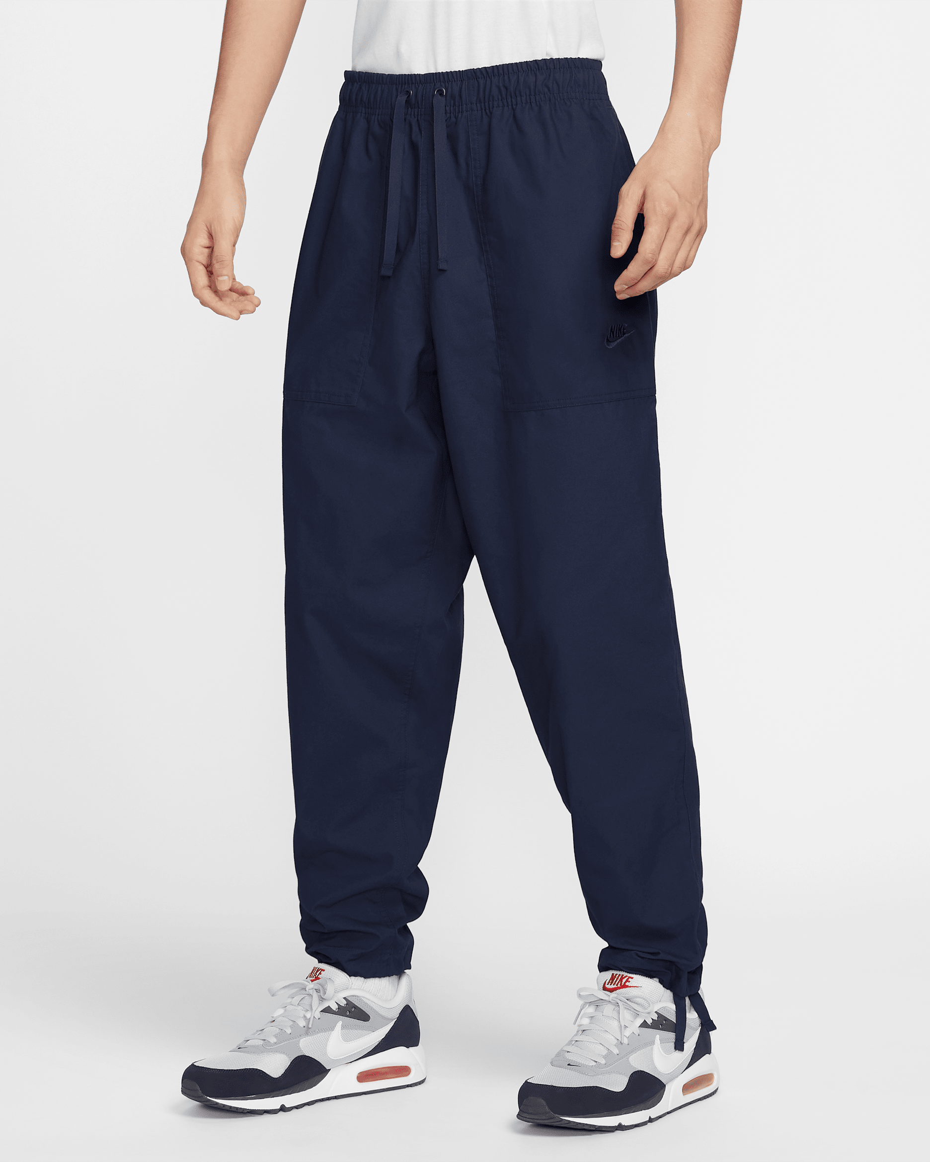 กางเกงขายาวผู้ชาย Nike Club - Midnight Navy/Midnight Navy