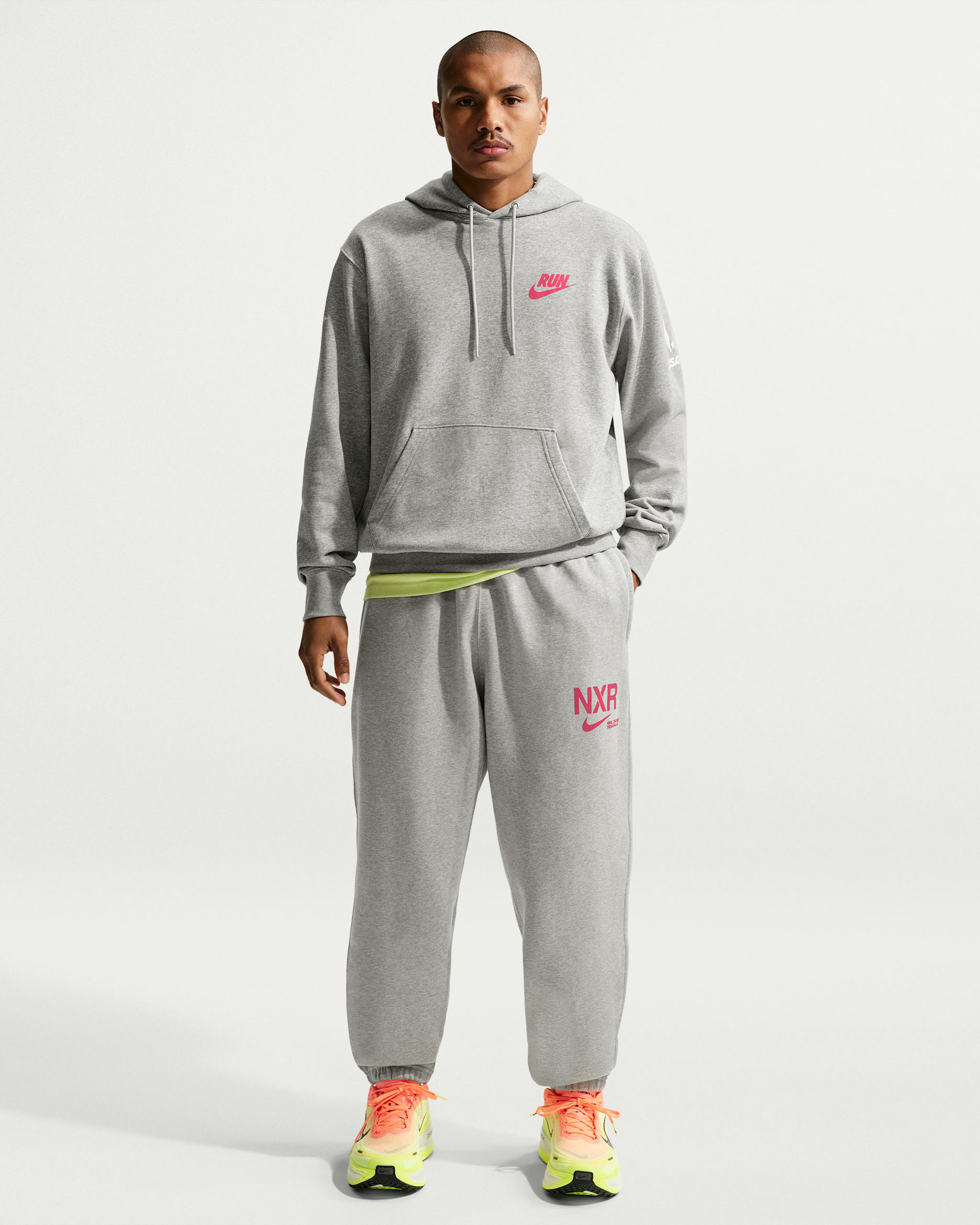 Nike 2025 NXR Men's Running Sweatpants - Dark Grey Heather