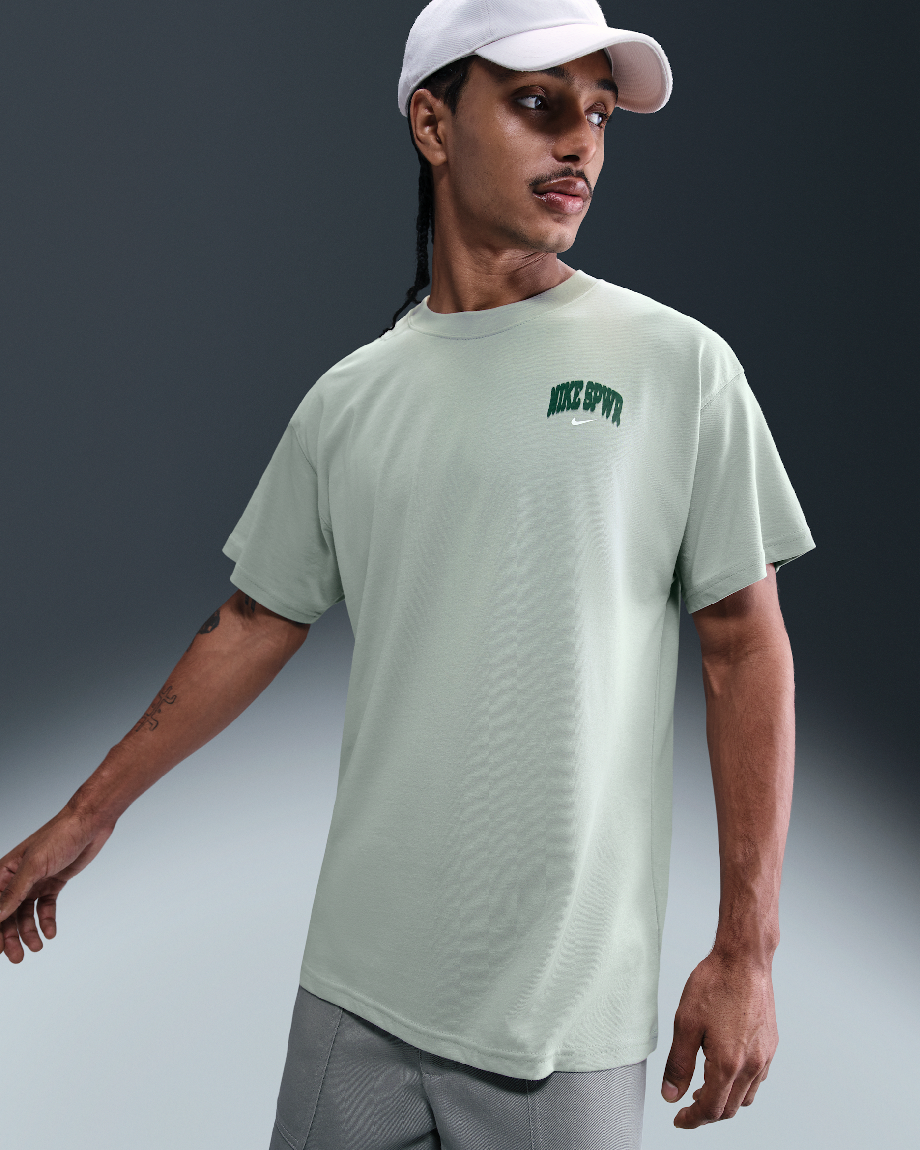 Nike Sportswear-T-shirt med grafik til mænd - Jade Horizon