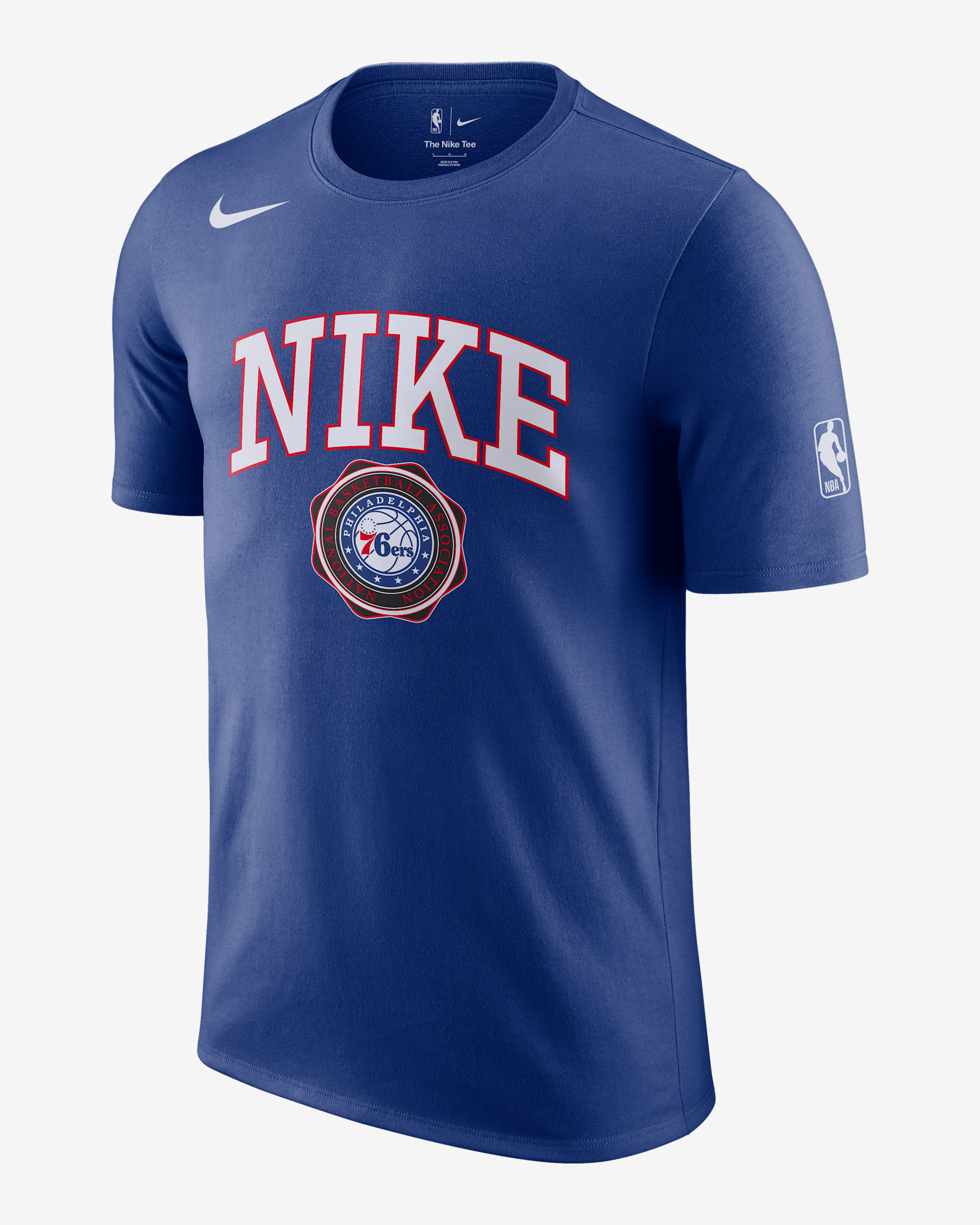Philadelphia 76ers Essential Men's Nike NBA T-Shirt - Rush Blue