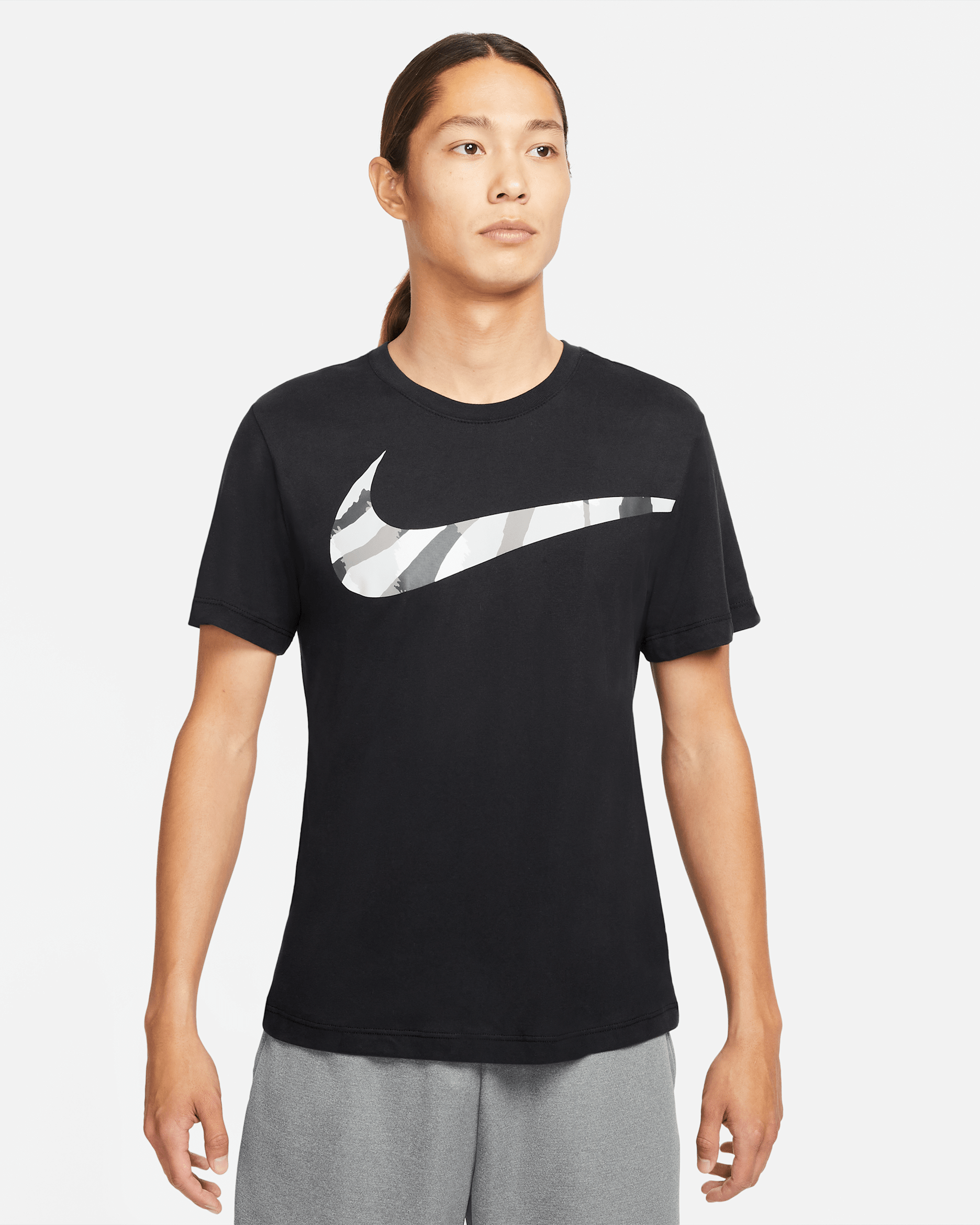 Nike Dri-FIT Sport Clash Men's Training T-Shirt - Black