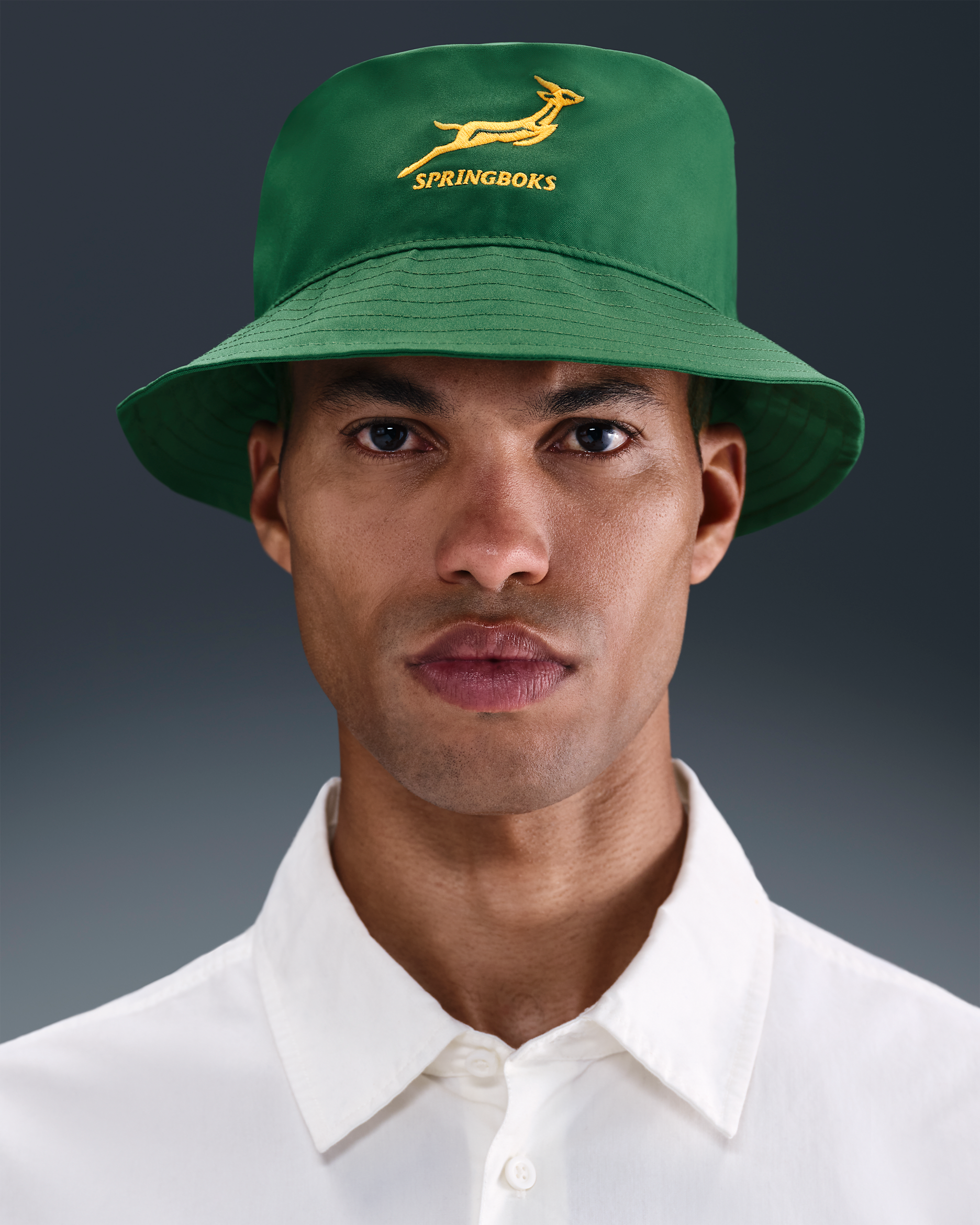Springboks Nike Rugby Bucket Hat (Unisex) - Gorge Green/University Gold/University Gold