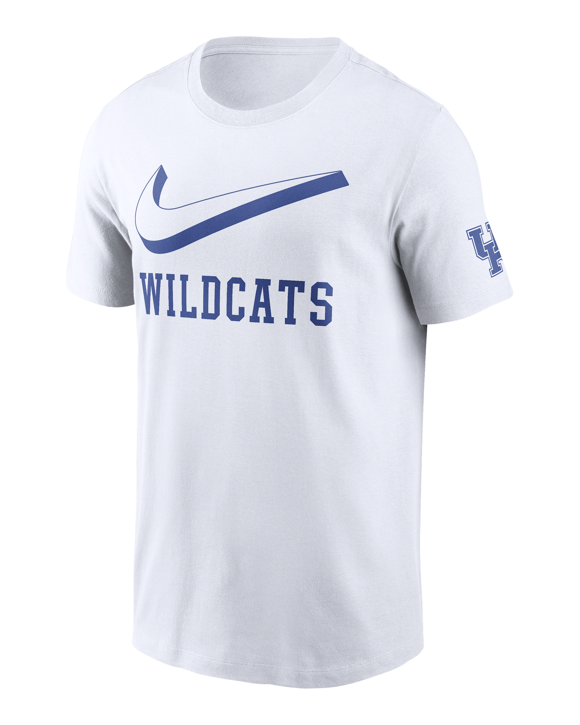 Kentucky Primetime Campus 2-Hit Swoosh Men's Nike College T-Shirt - White