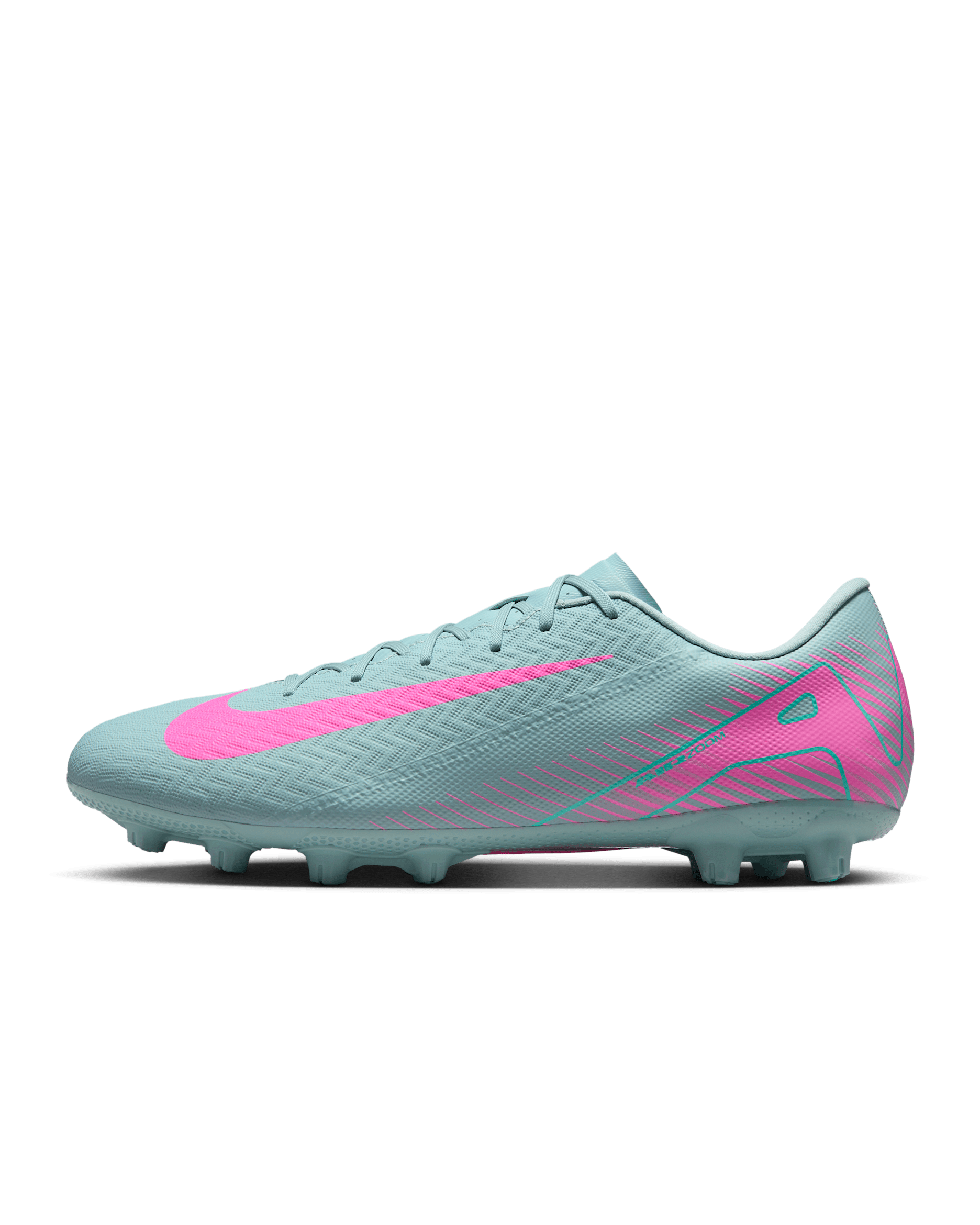 Tacos de fútbol HG de corte low Nike Mercurial Vapor 16 Academy - Cubo océano/Avalancha rosa