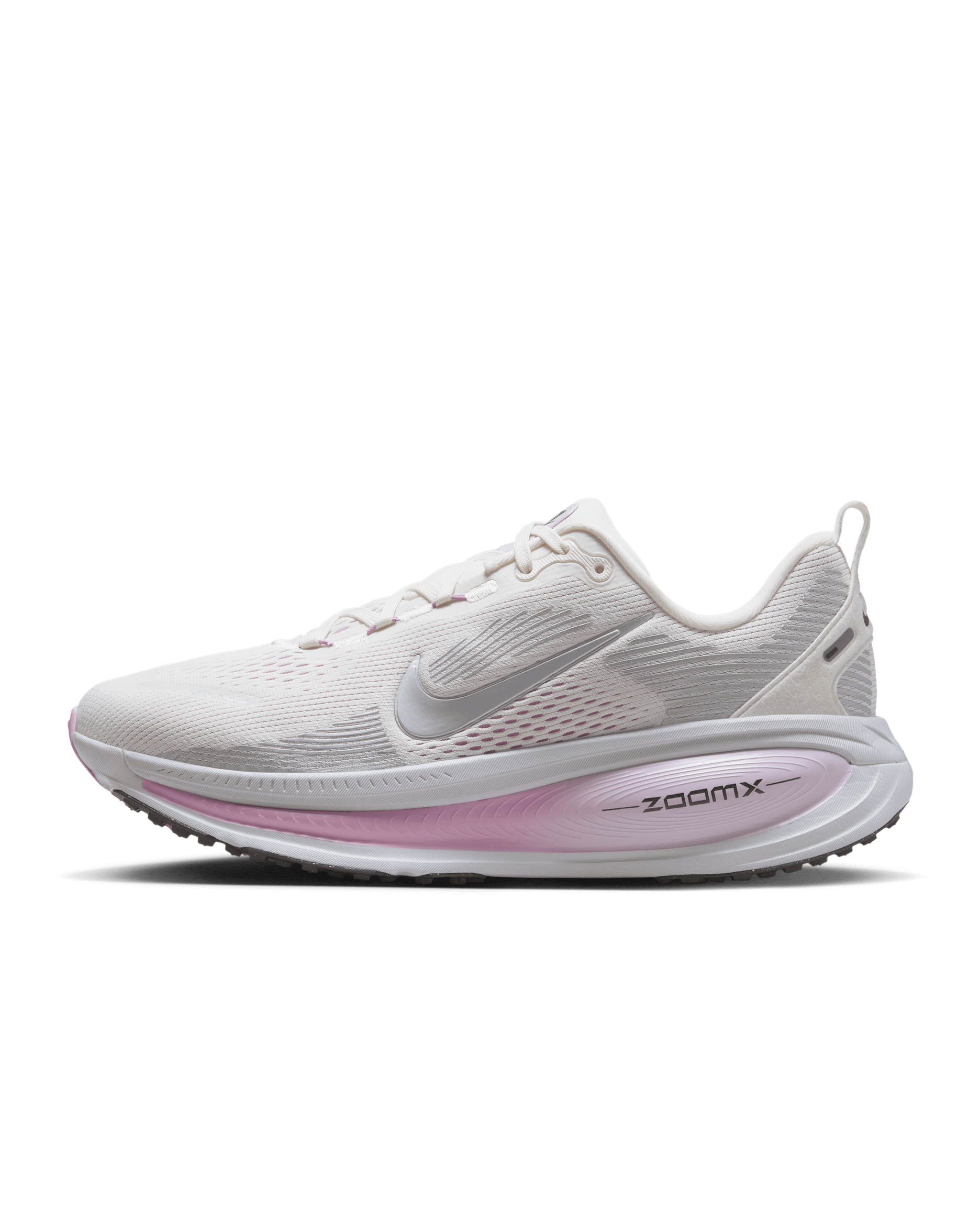 Nike Vomero 18 Women's Road Running Shoes - Sail/Doll/Beyond Pink/Metallic Silver