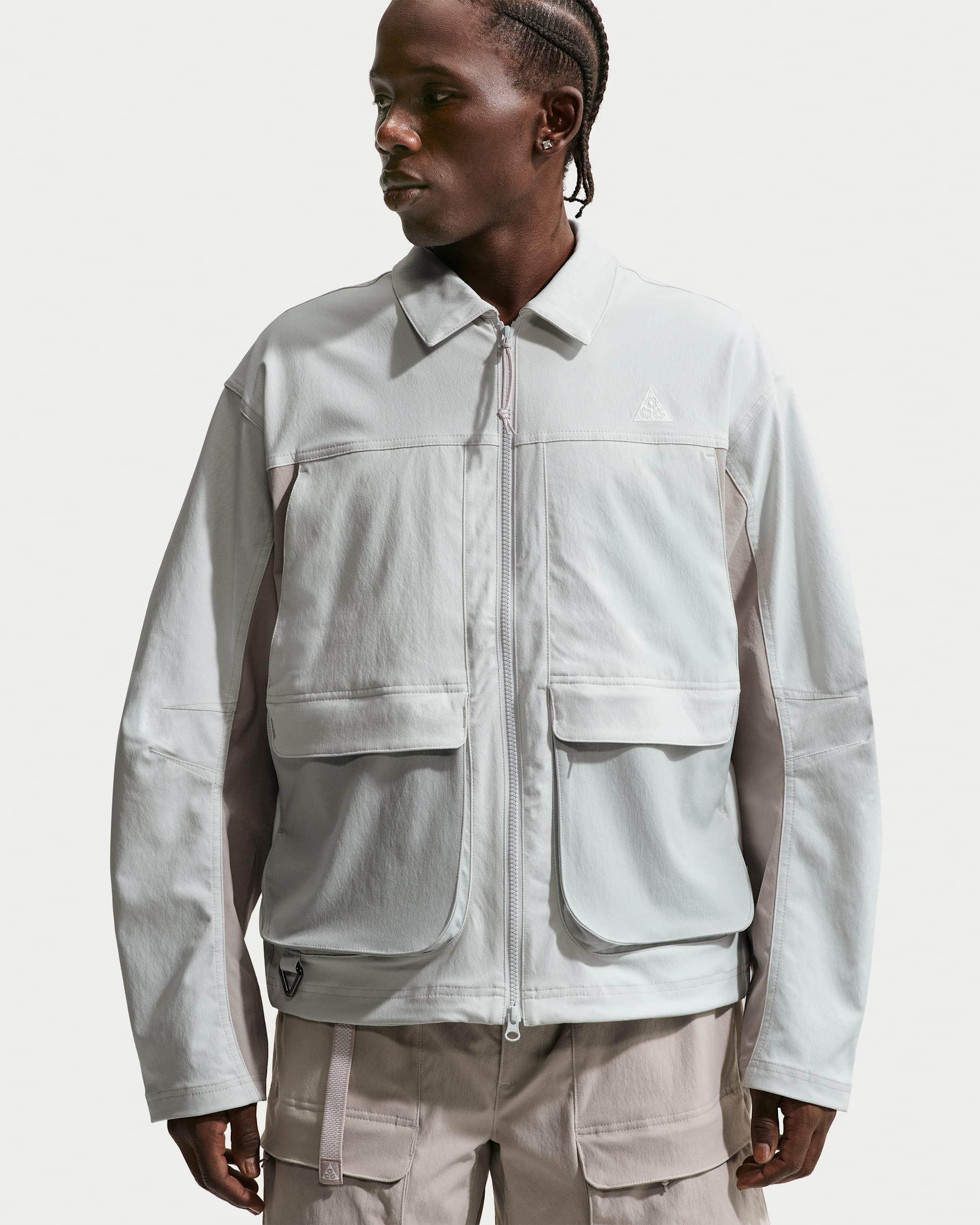 Nike ACG "Smith Summit" UV-Jacke (Herren) - Photon Dust/Grey Fog/College Grey/Summit White