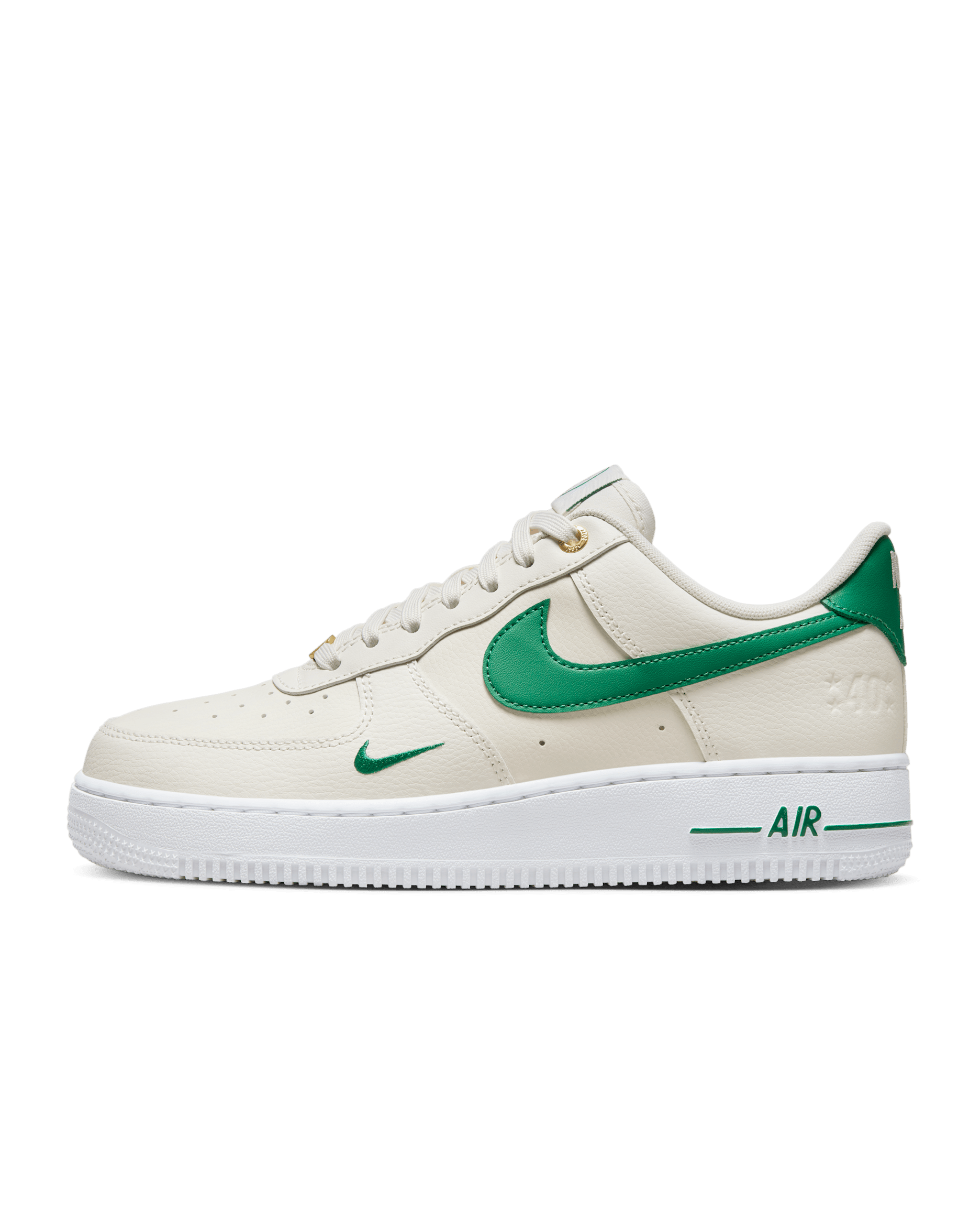 Nike Air Force 1 '07 SE Women's Shoes - Sail/White/Metallic Gold/Malachite