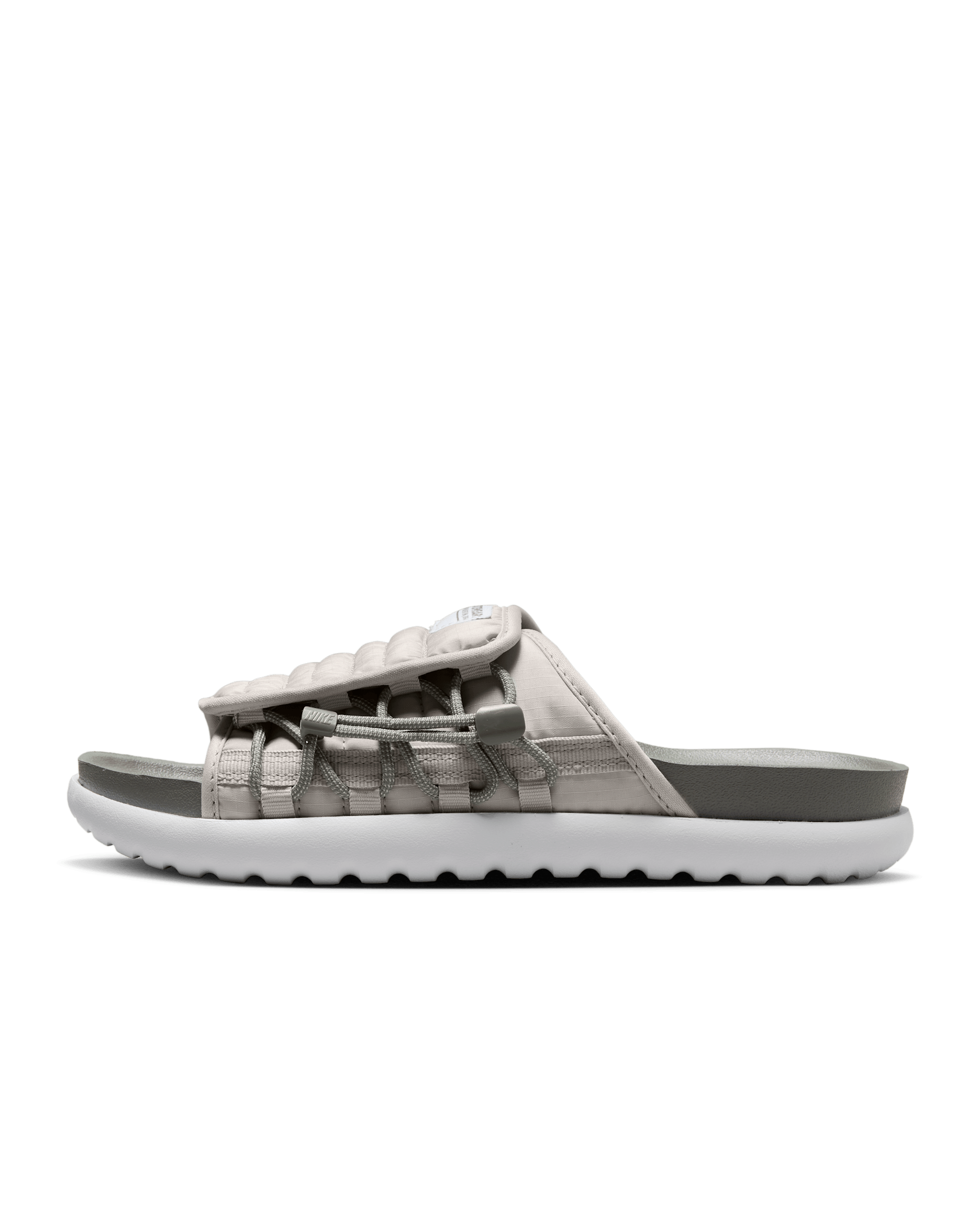 Nike Asuna 2 Slippers voor heren - Light Iron Ore/Wit/Flat Pewter