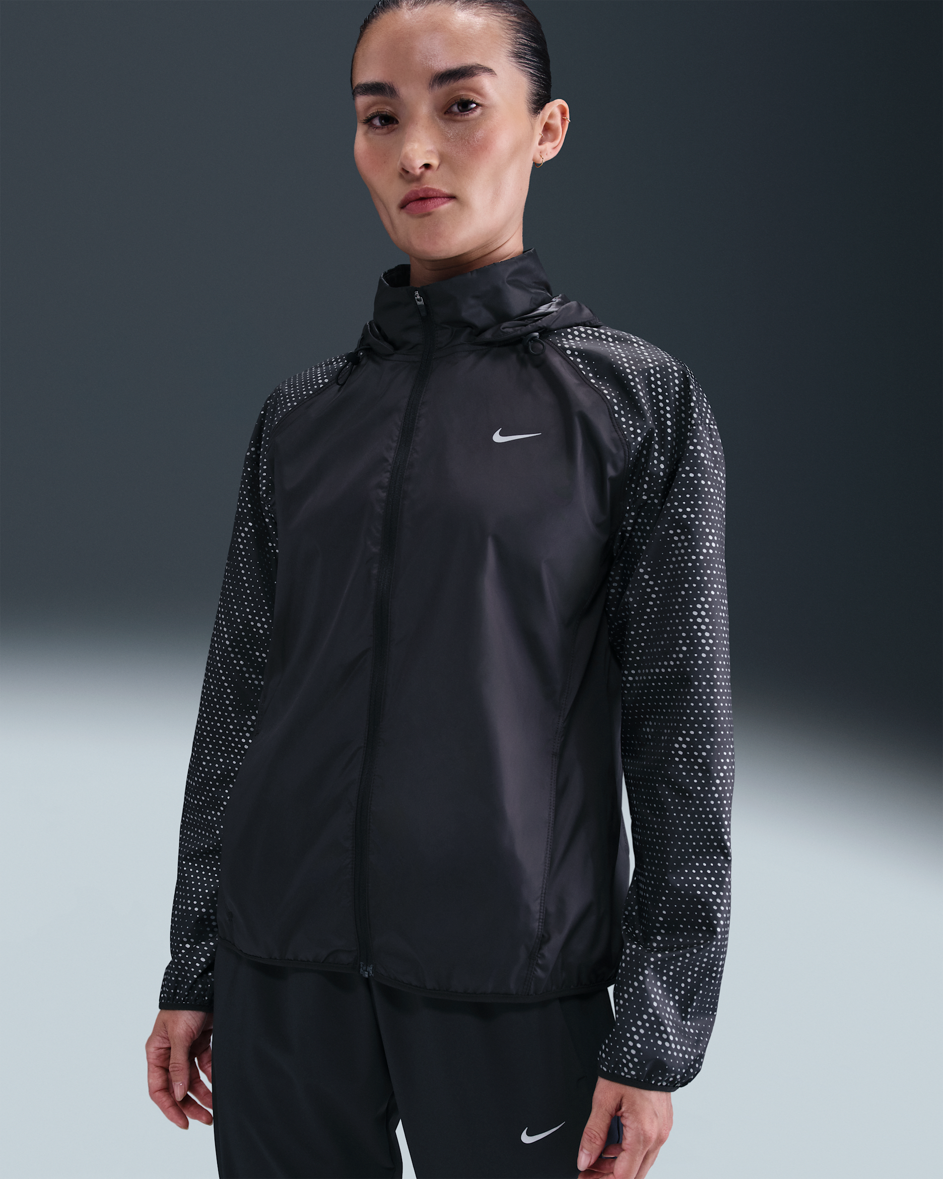 Nike Tempo Flash Women's Repel Running Jacket - Black