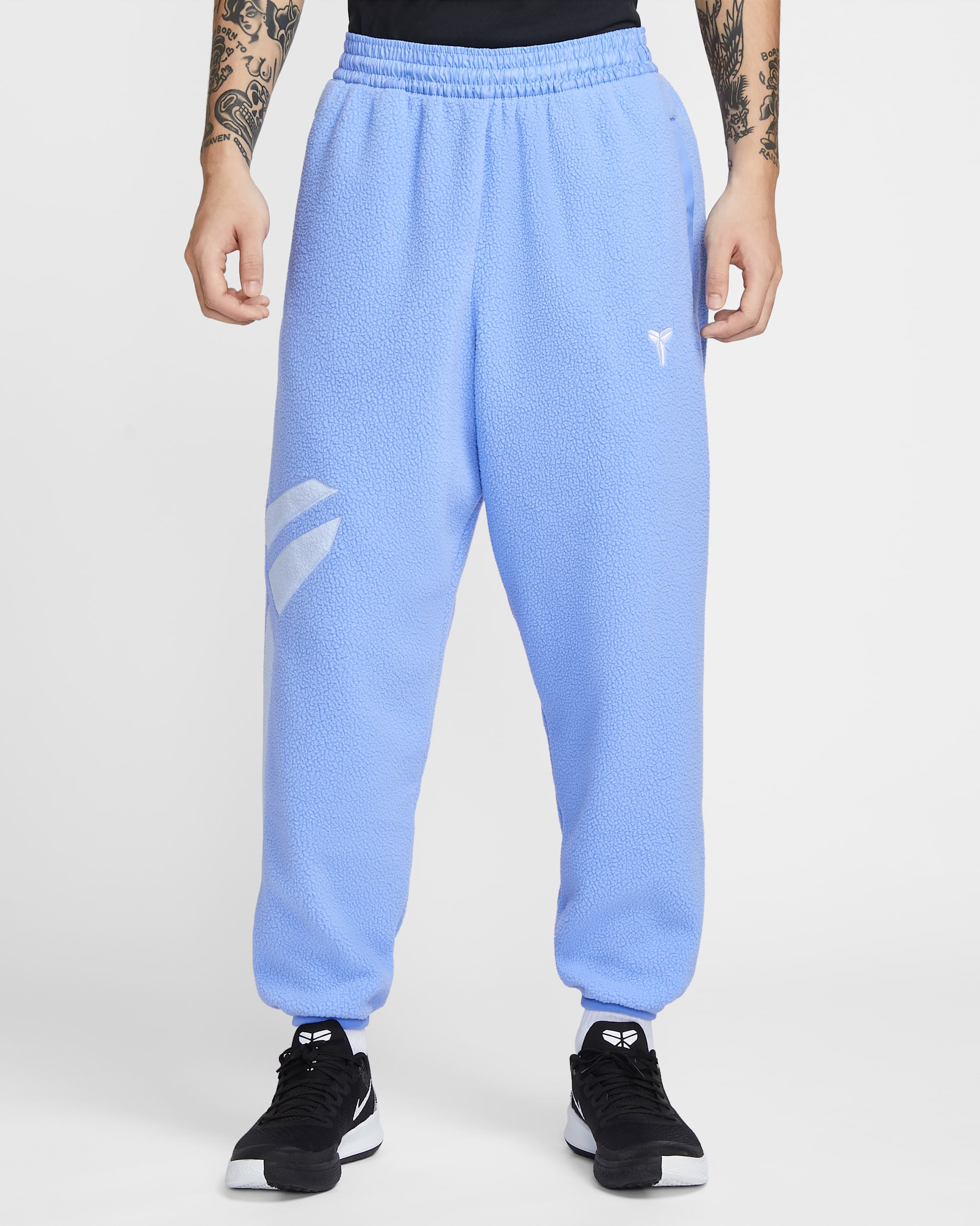 Pants acondicionados para el invierno Kobe para hombre - Royal pulso/Aluminio/Blanco