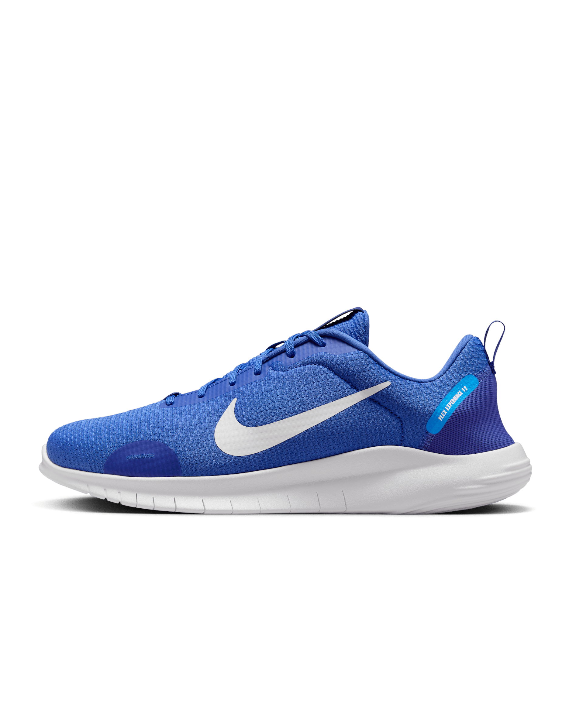 Nike Flex Experience Run 12 Men's Road Running Shoes - Comet Blue/Lapis/White