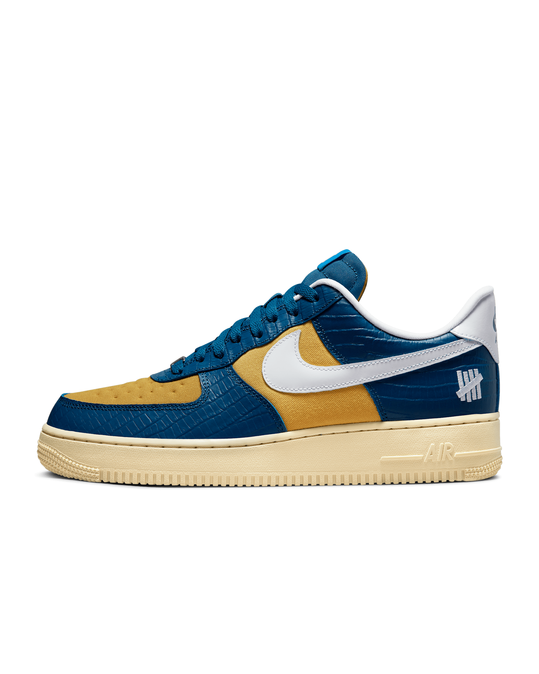 Nike Air Force 1 Low SP Shoes - Court Blue/Goldtone/Lemon Drop/White
