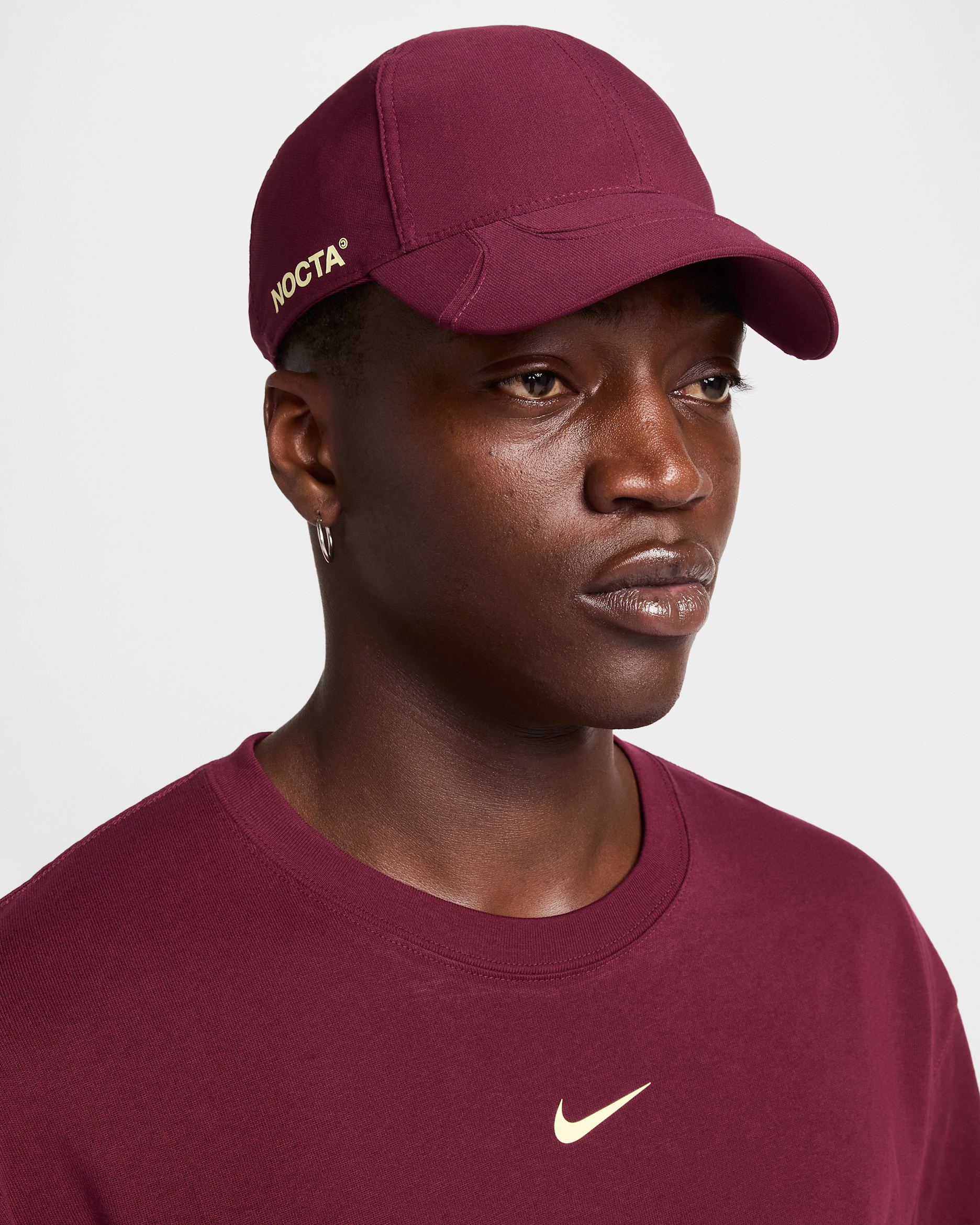 NOCTA S.S.C. Casquette CS - Dark Beetroot/Citron Tint