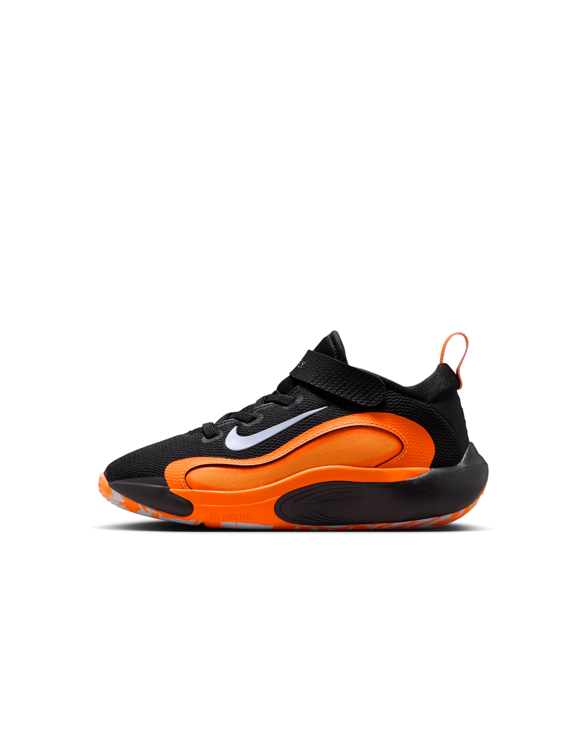 Nike IsoFly Little Kids' Shoes - Black/Total Orange/Bright Citrus/Ghost