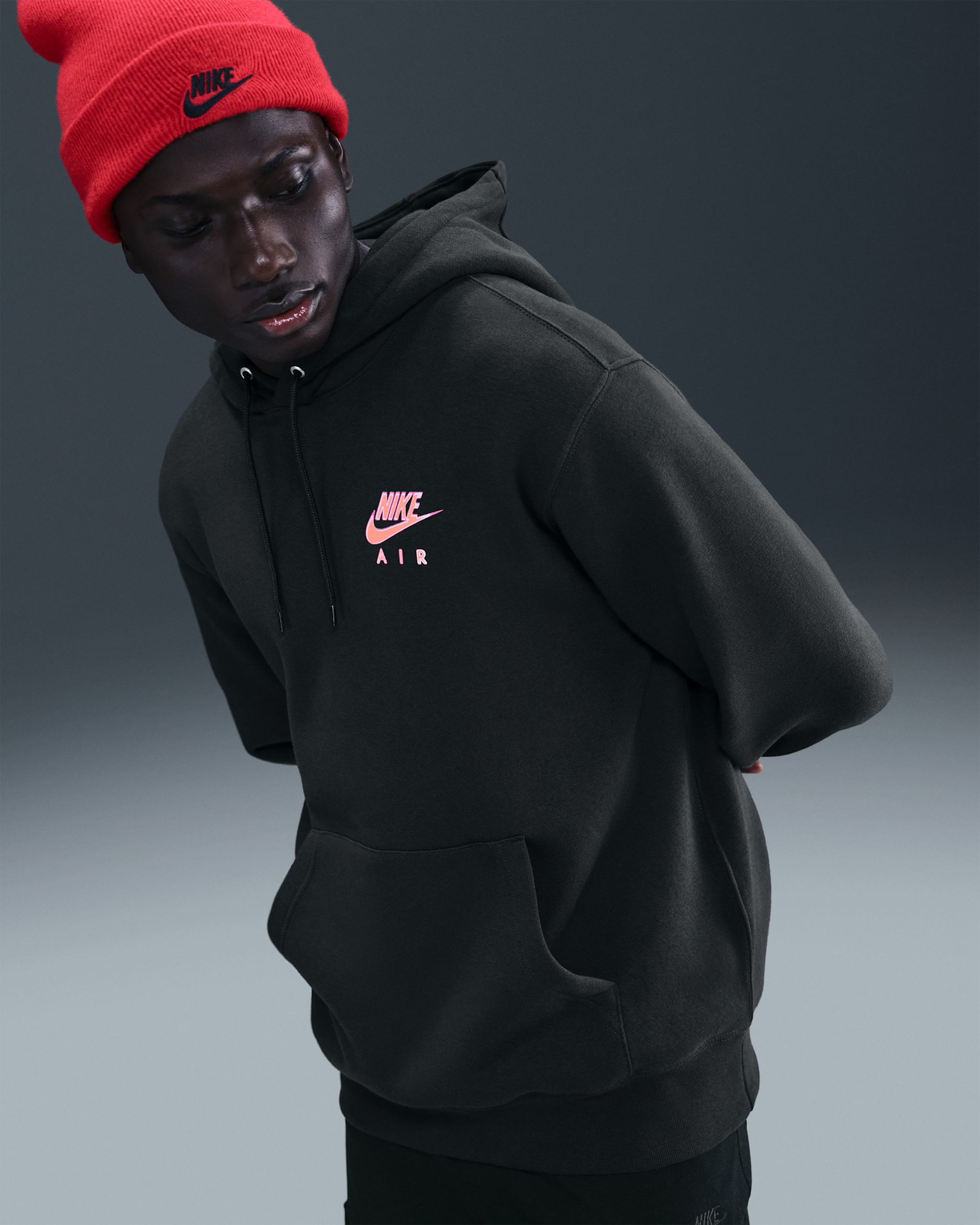 Nike Sportswear Club Pullover Fleece Hoodie - Off Noir