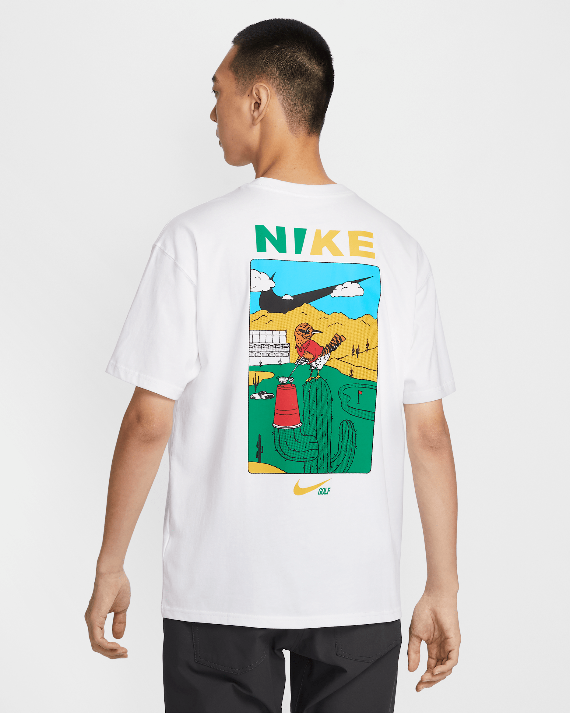Nike Men's Max90 Golf T-Shirt - White