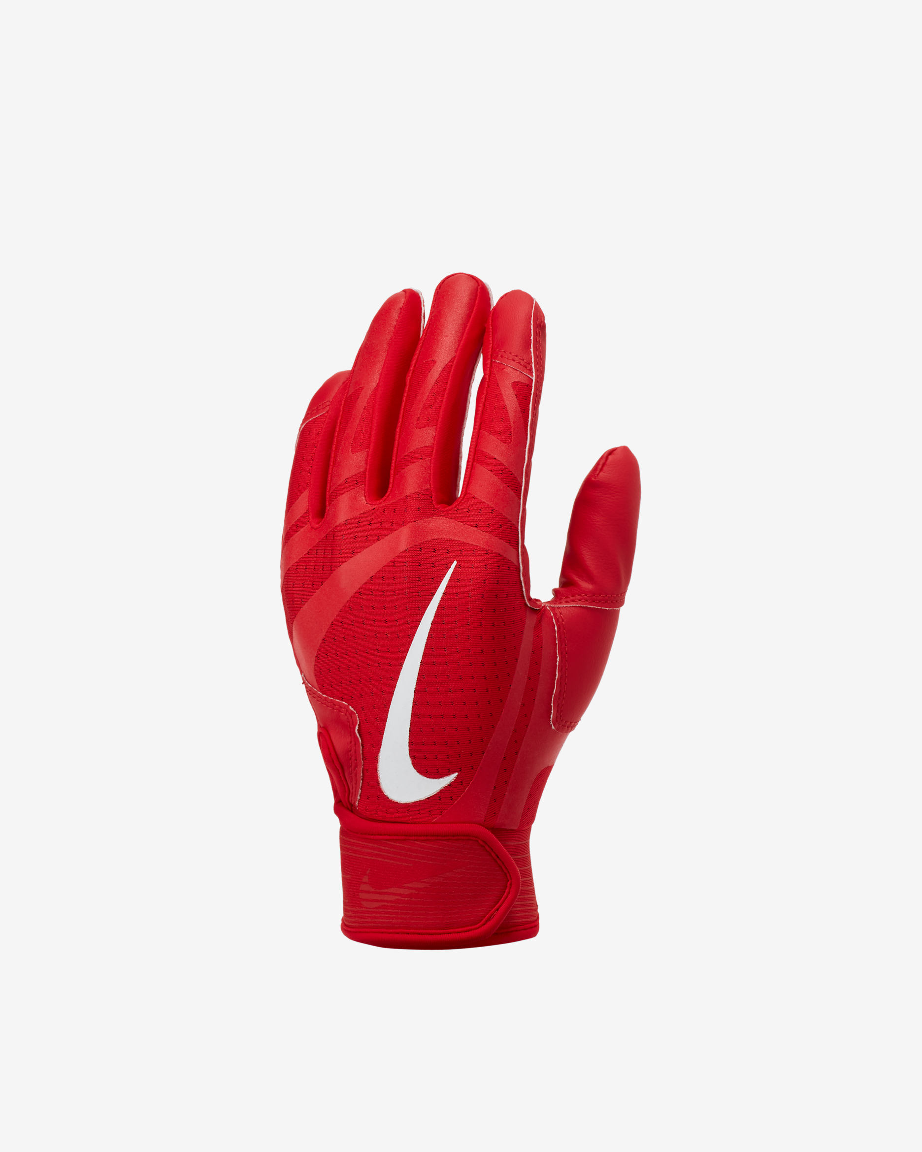 Nike Alpha Huarache Edge Kids' Baseball Batting Gloves - Red/White