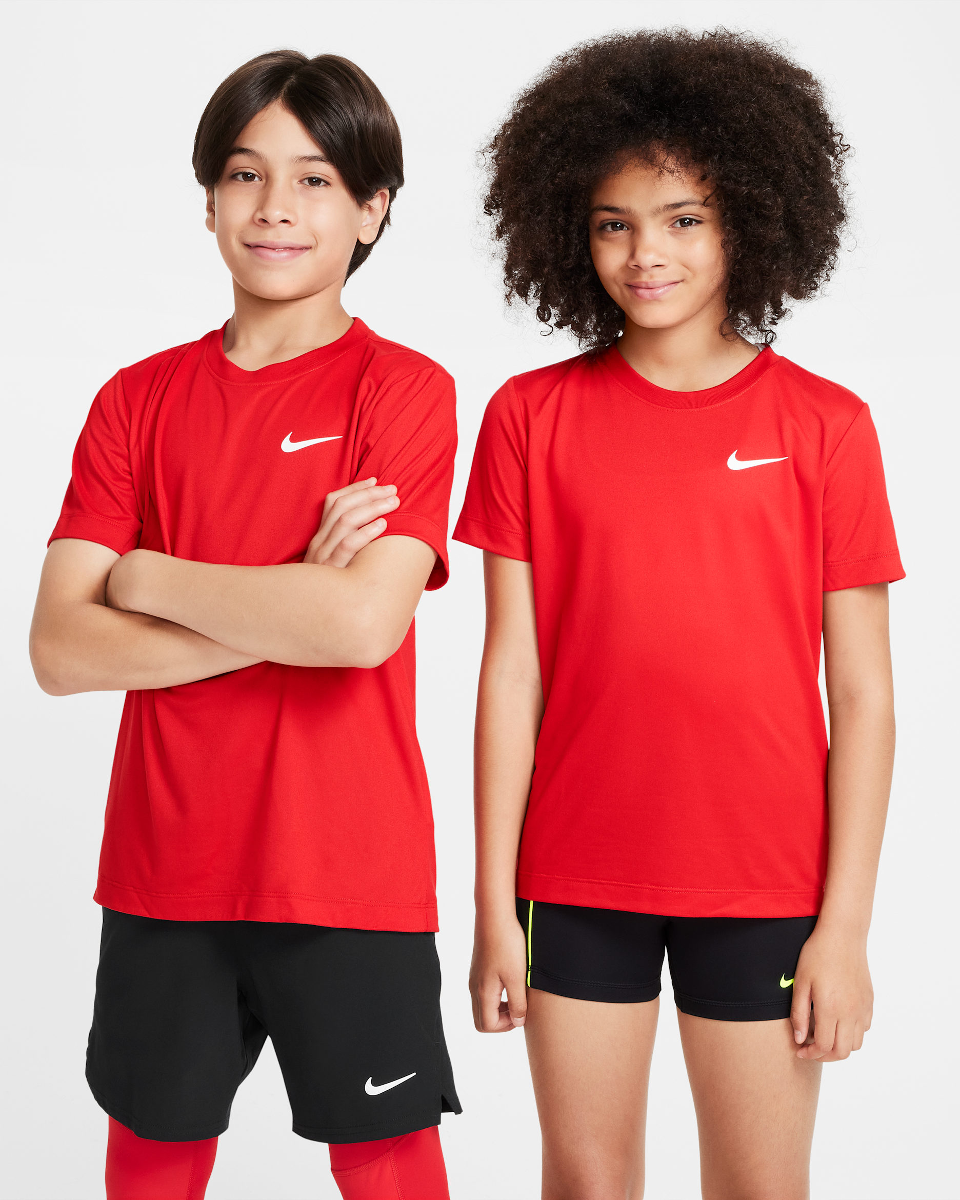 Nike Legend Big Kids' Dri-FIT T-Shirt - University Red