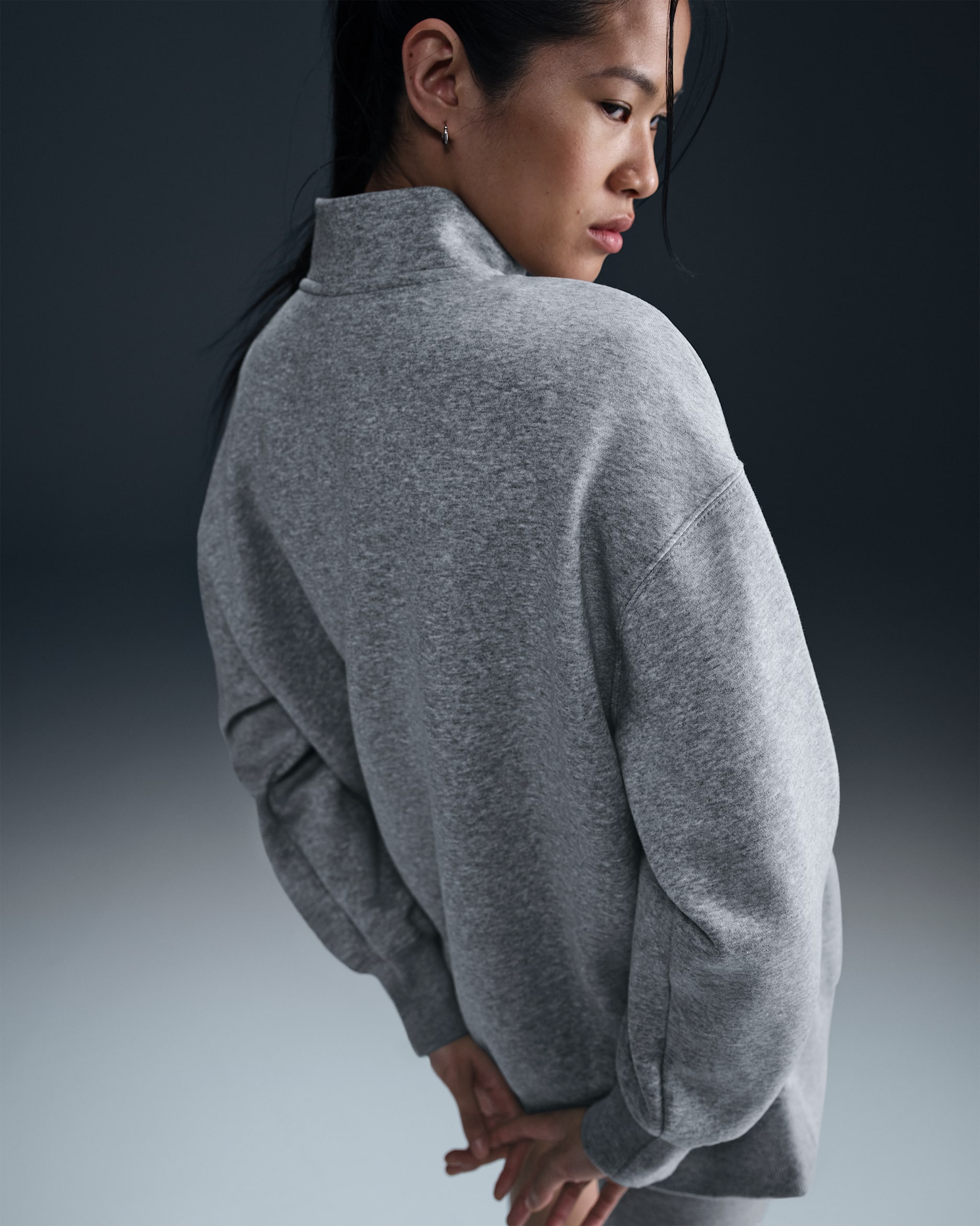 Nike Sportswear Phoenix Fleece Women's Oversized 1/4-Zip Sweatshirt