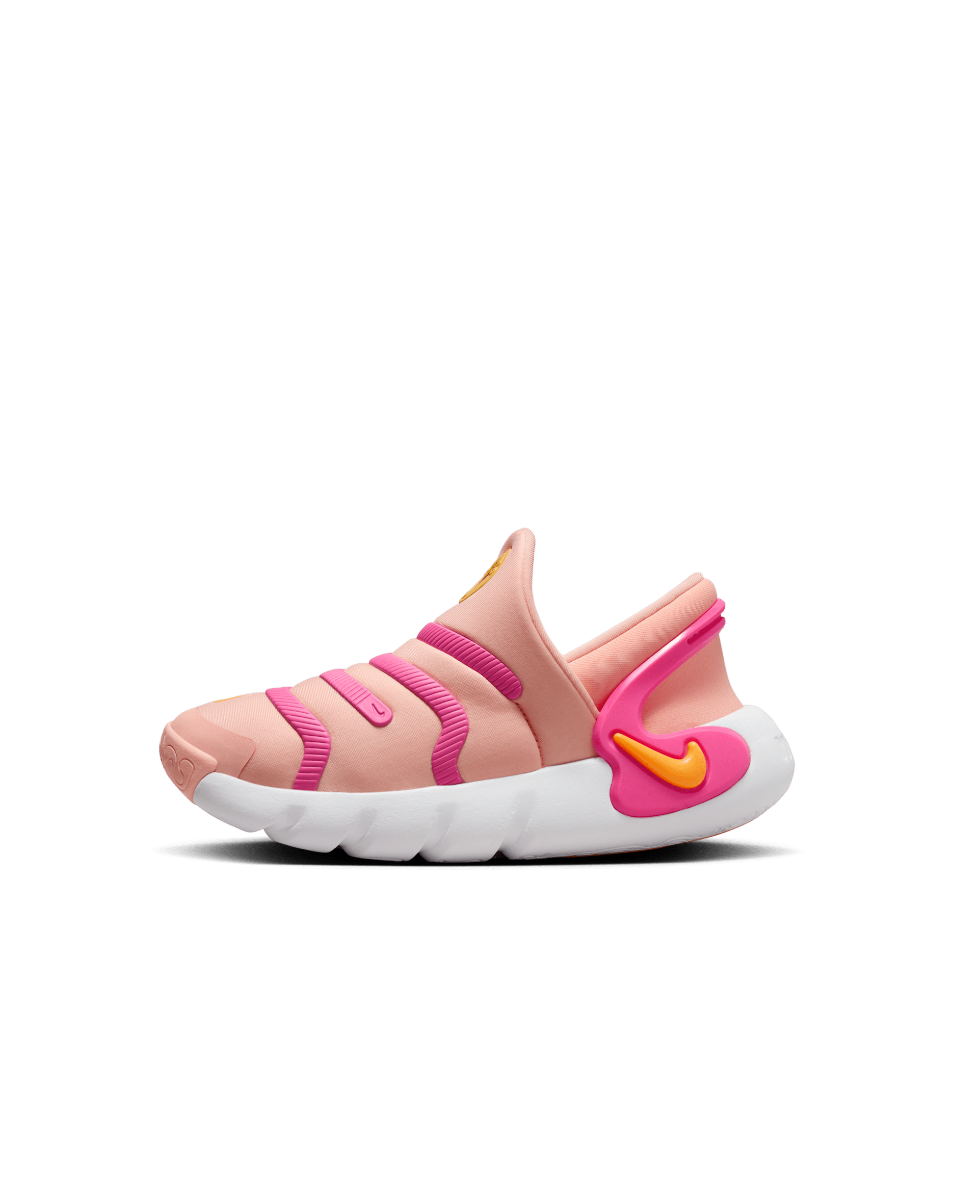Nike Dynamo 2 EasyOn Younger Kids' Shoes - Arctic Orange/Pinksicle/White/University Gold