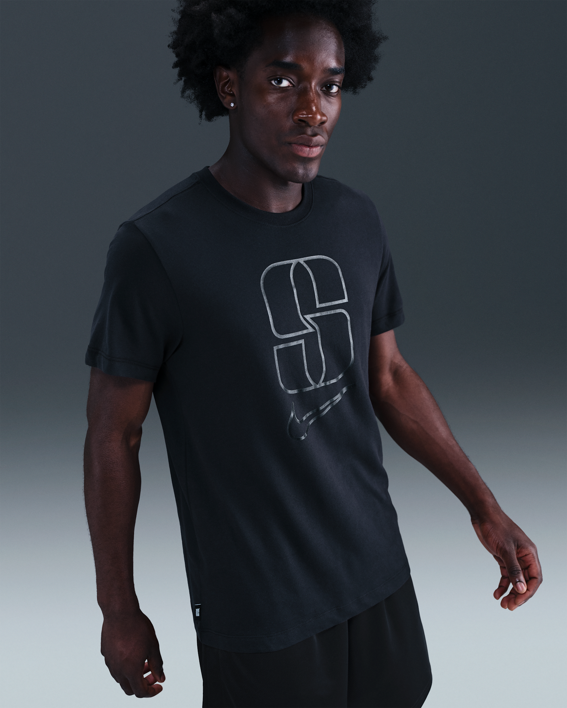 T-shirt de basket Dri-FIT Sabrina pour homme - Noir