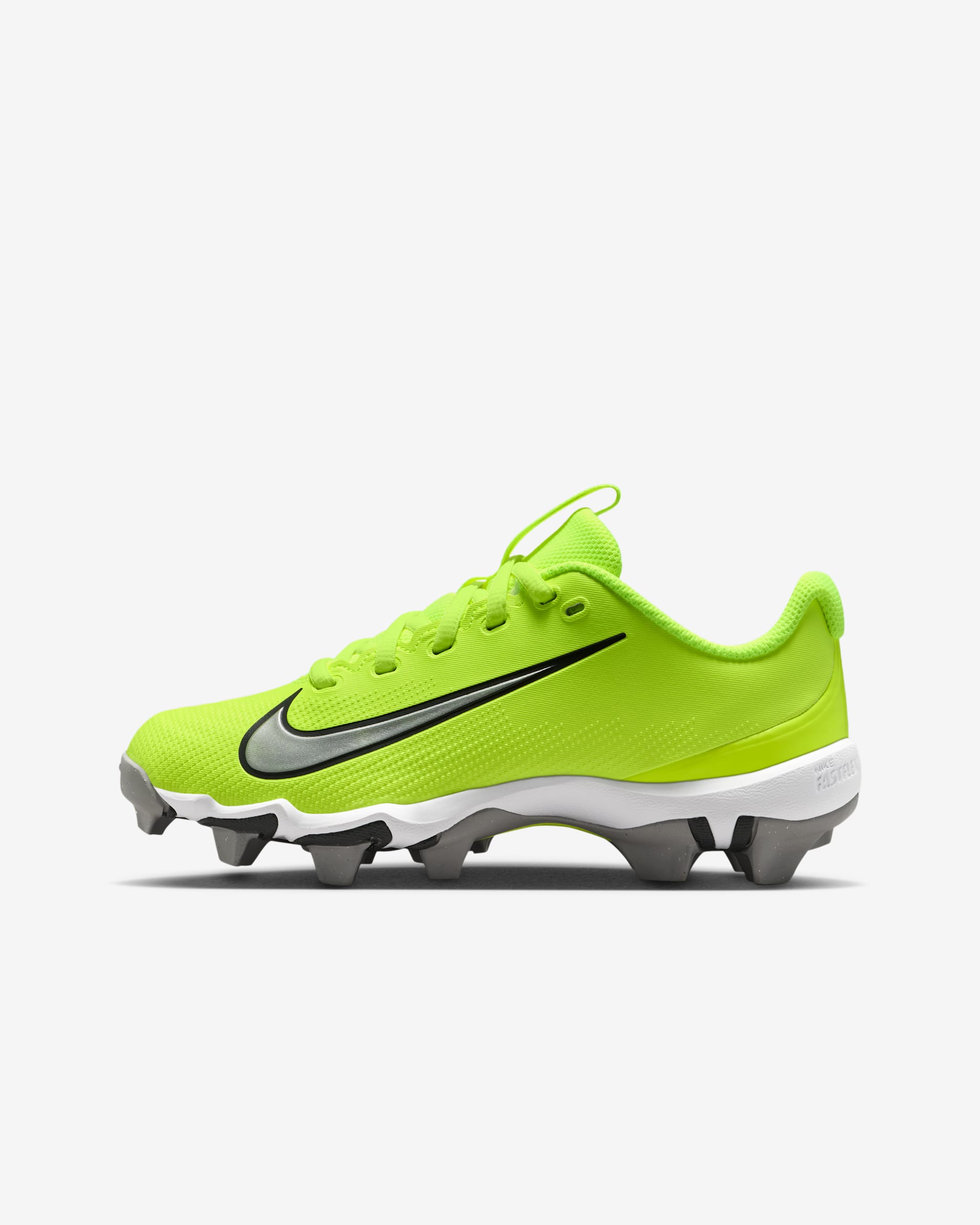 Nike Vapor Shark 3 Big Kids' Football Cleats - Volt/Anthracite/Metallic Silver