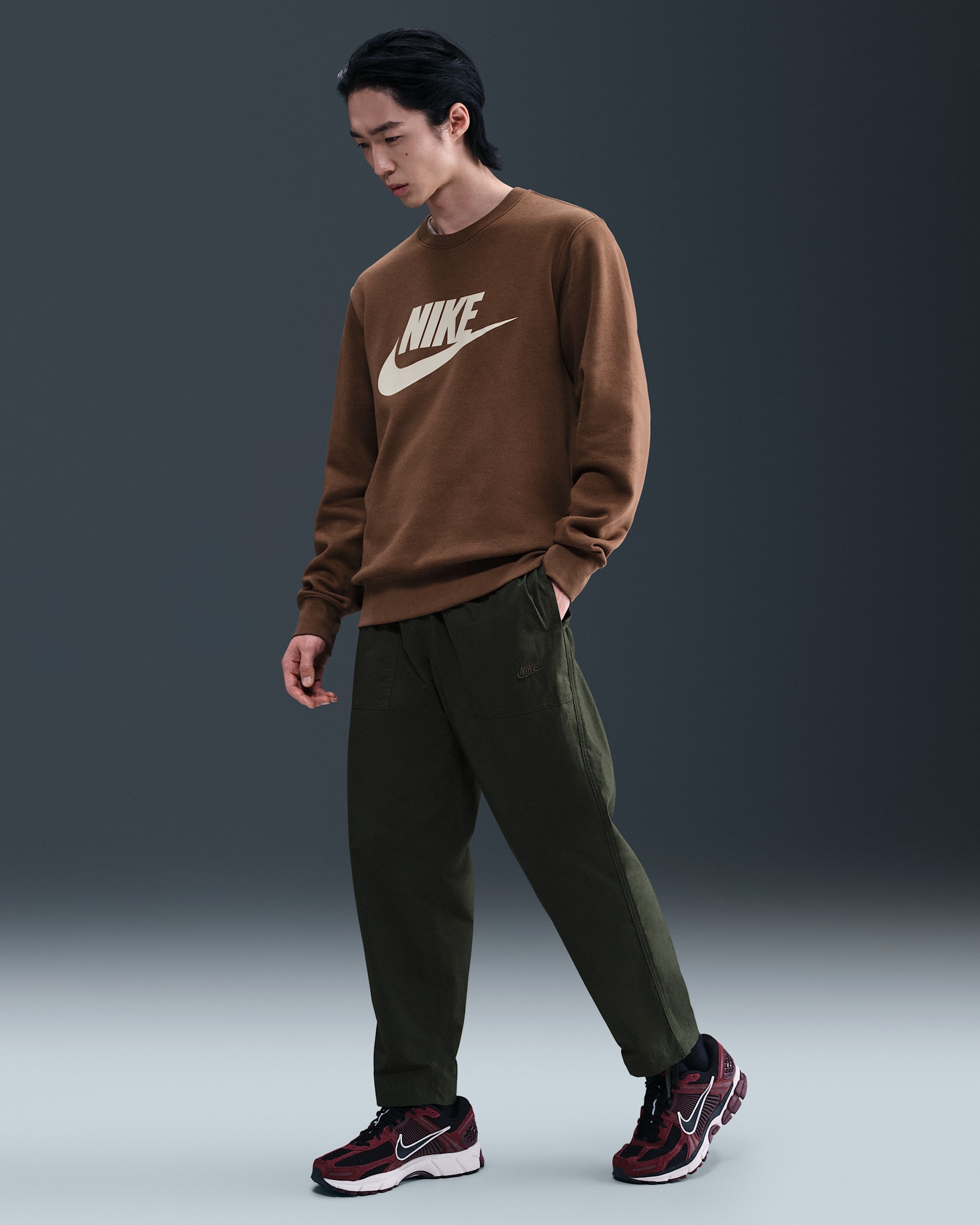 Nike Club Men's Trousers - Sequoia/Sequoia