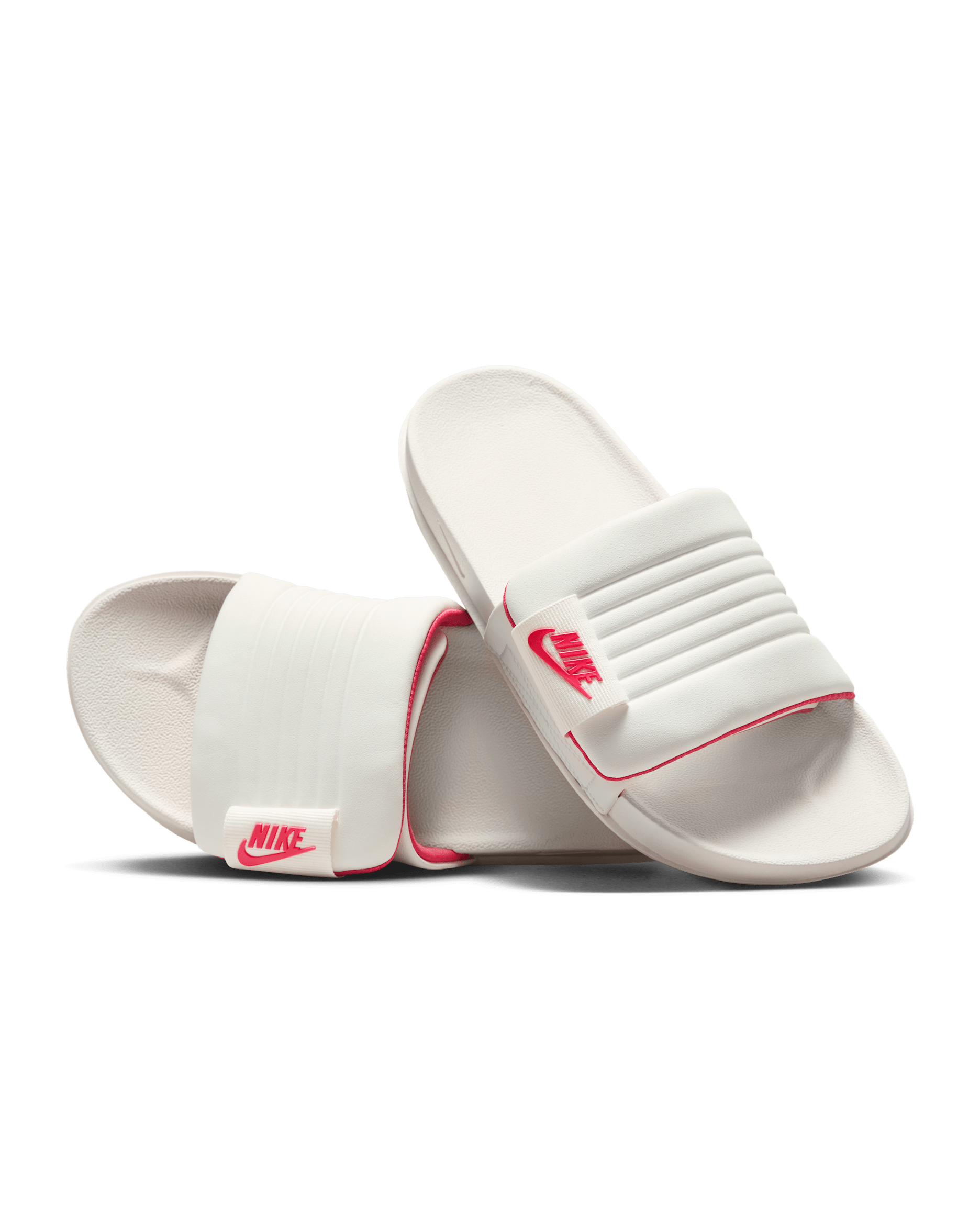 Nike Offcourt Adjust Women's Slides - Sail/Sail/Aster Pink