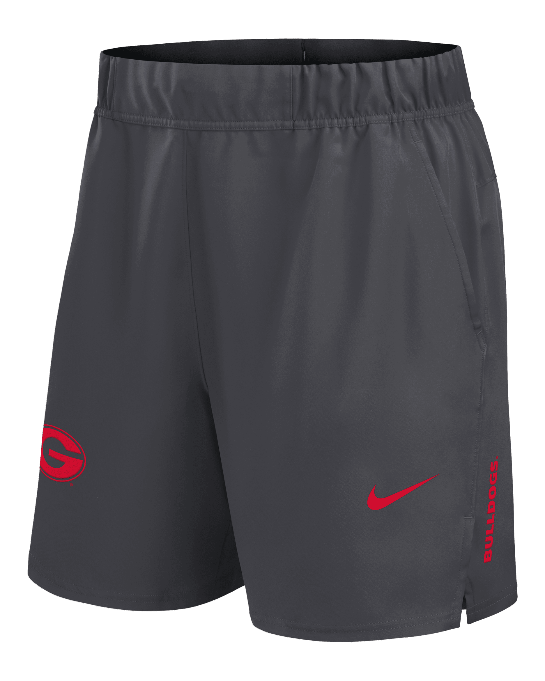 Georgia Primetime Victory Primary Logo Men’s Nike Dri-FIT College Shorts - Grey