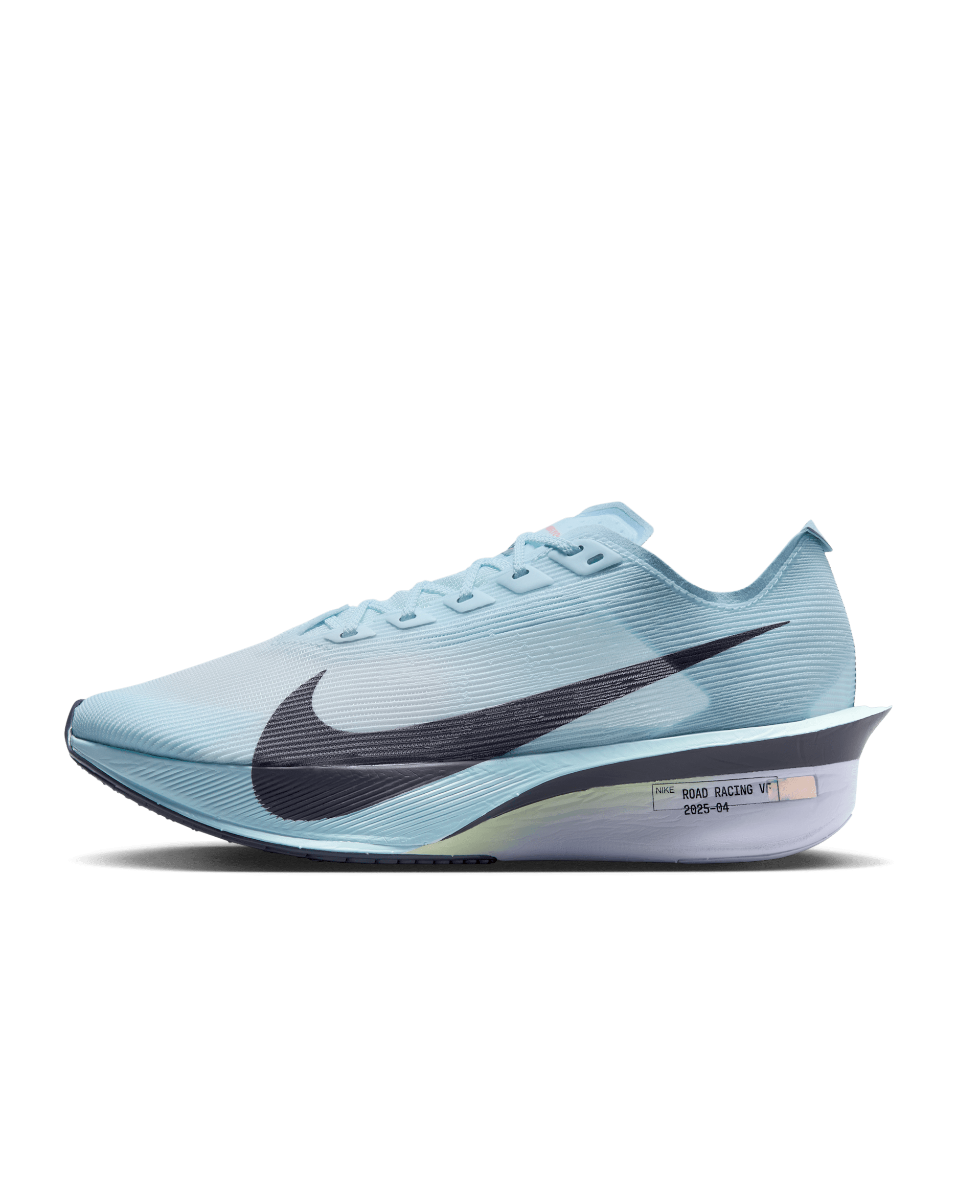 รองเท้าวิ่งโร้ดเรซซิ่งผู้หญิง Nike Vaporfly 4 - Glacier Blue/Blue Tint/Amethyst Tint/Gridiron
