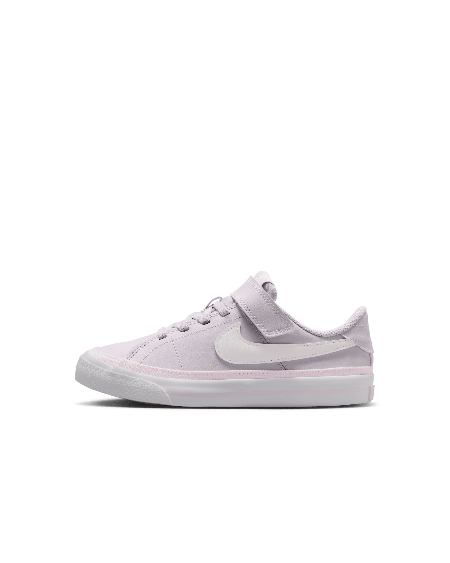 나이키 코트 레거시 리틀키즈 신발 - 라이트 바이올렛/화이트/세일