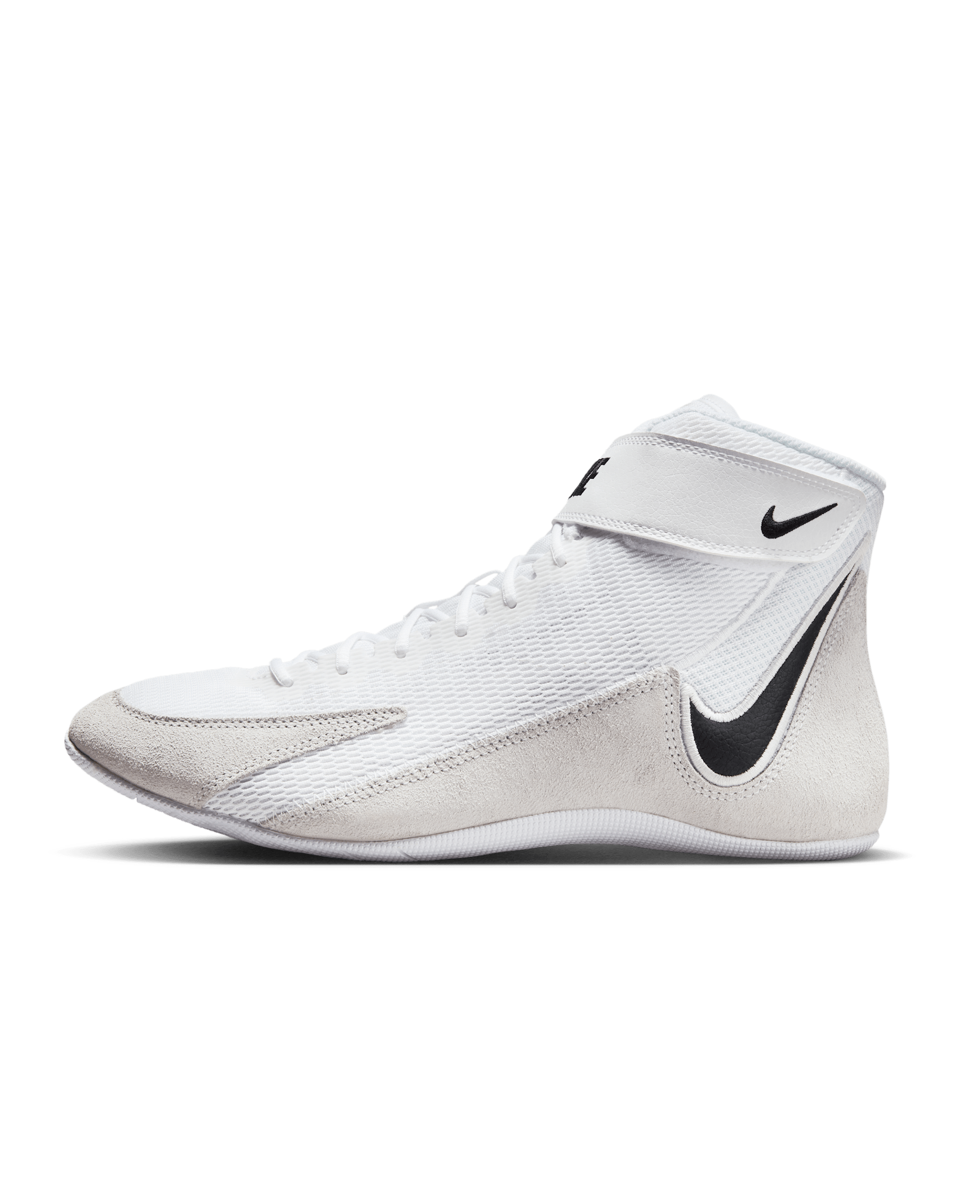 Nike Speedsweep 8 Wrestling Shoes - White/White/Photon Dust/Black