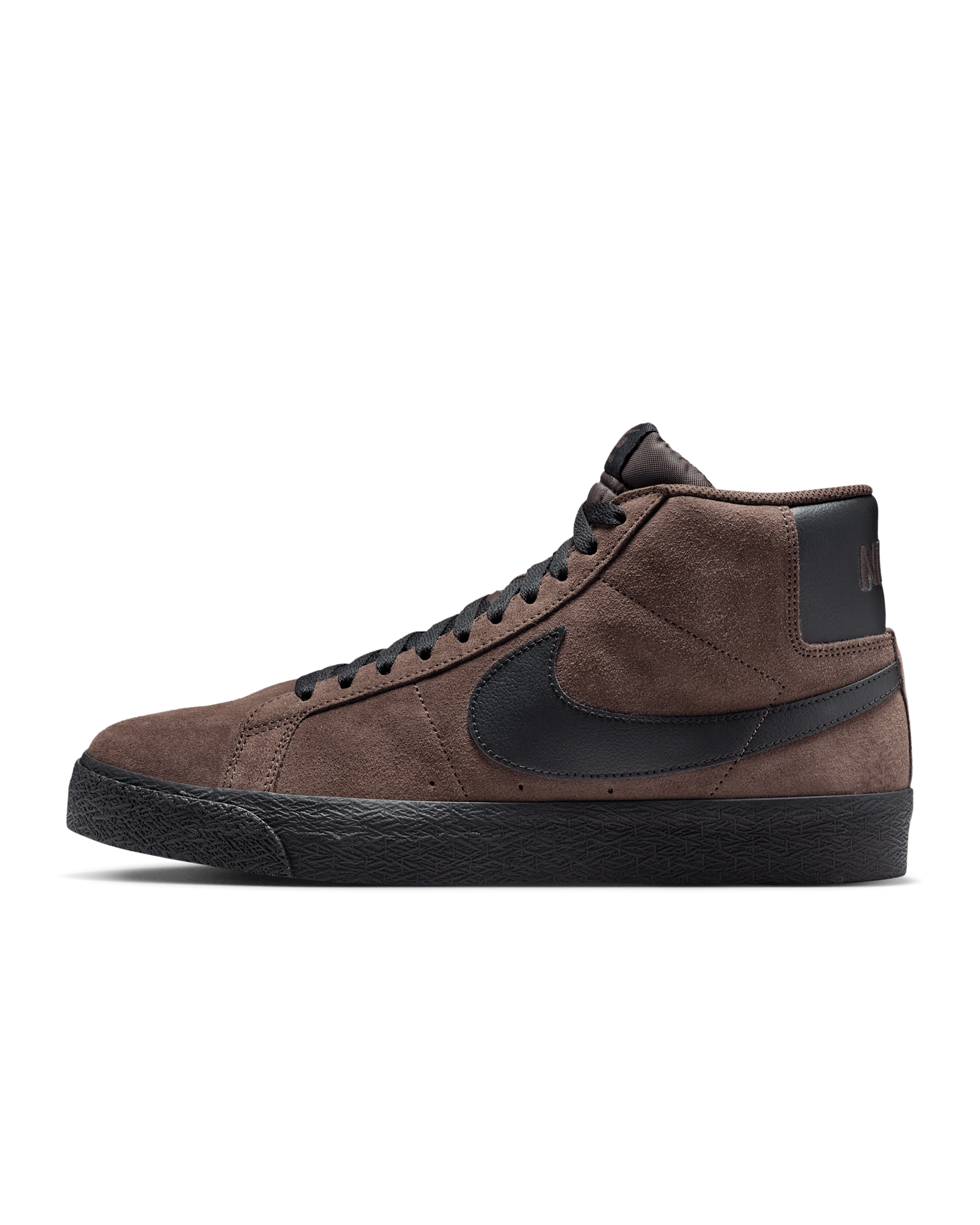 Nike SB Zoom Blazer Mid Sabatilles de skateboard - Baroque Brown/Baroque Brown/Negre