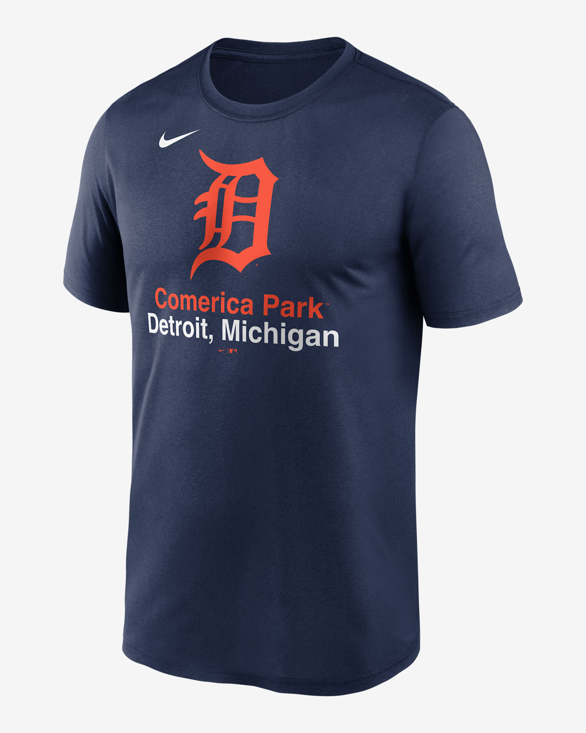 Detroit Tigers Stadium Legend Men's Nike Dri-FIT MLB T-Shirt - Navy