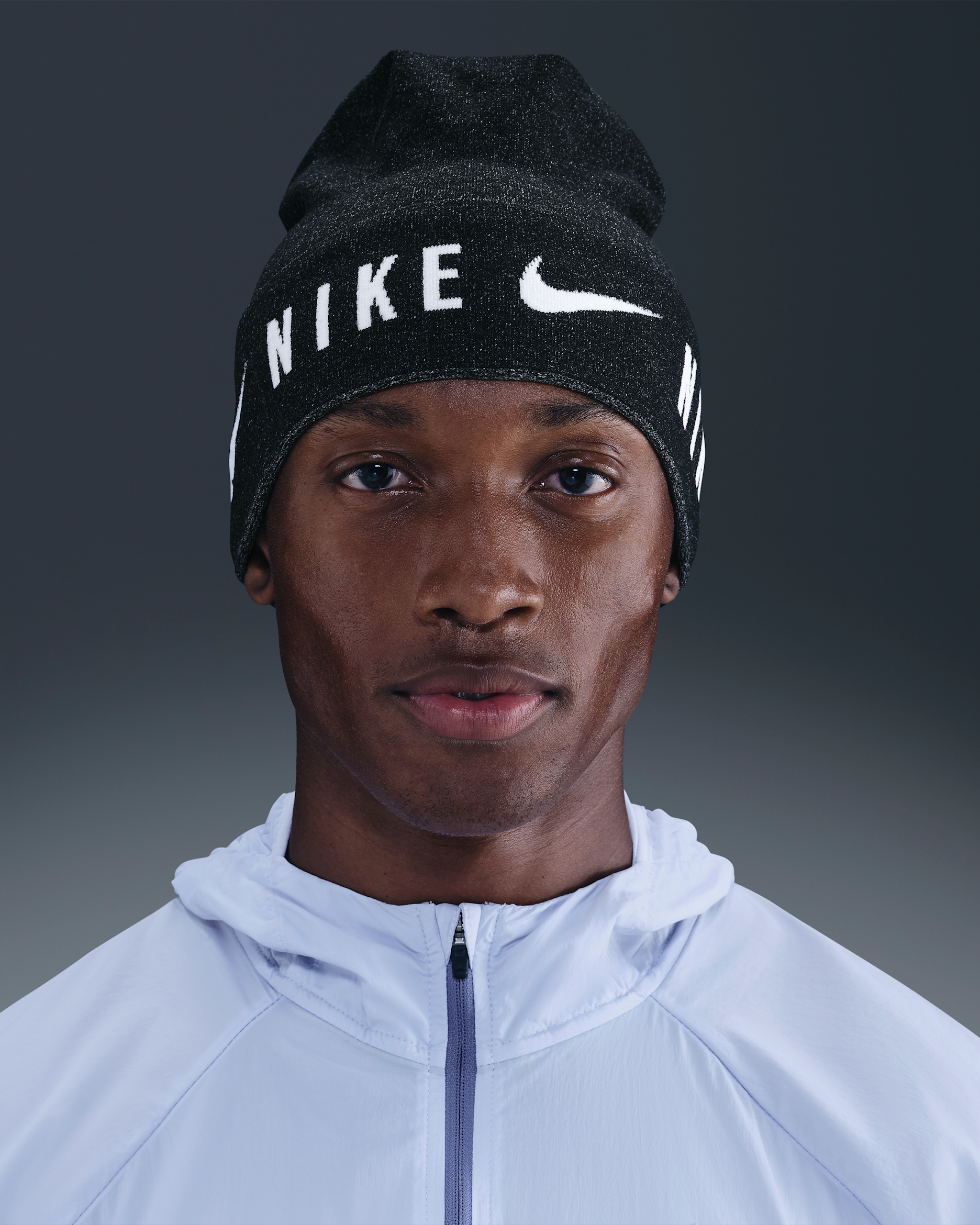 Gorro de correr Dri-FIT Nike Trail - Negro