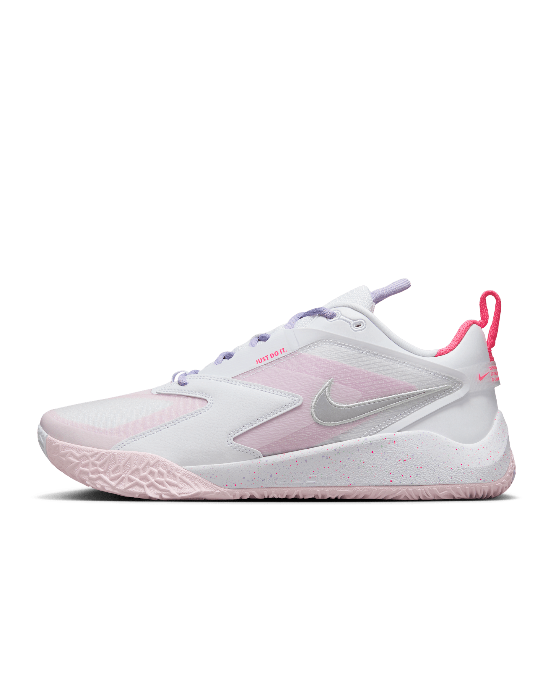 Nike HyperAce 3 SE Volleyball Shoes - White/Mint Foam/Violet Mist/Hyper Pink
