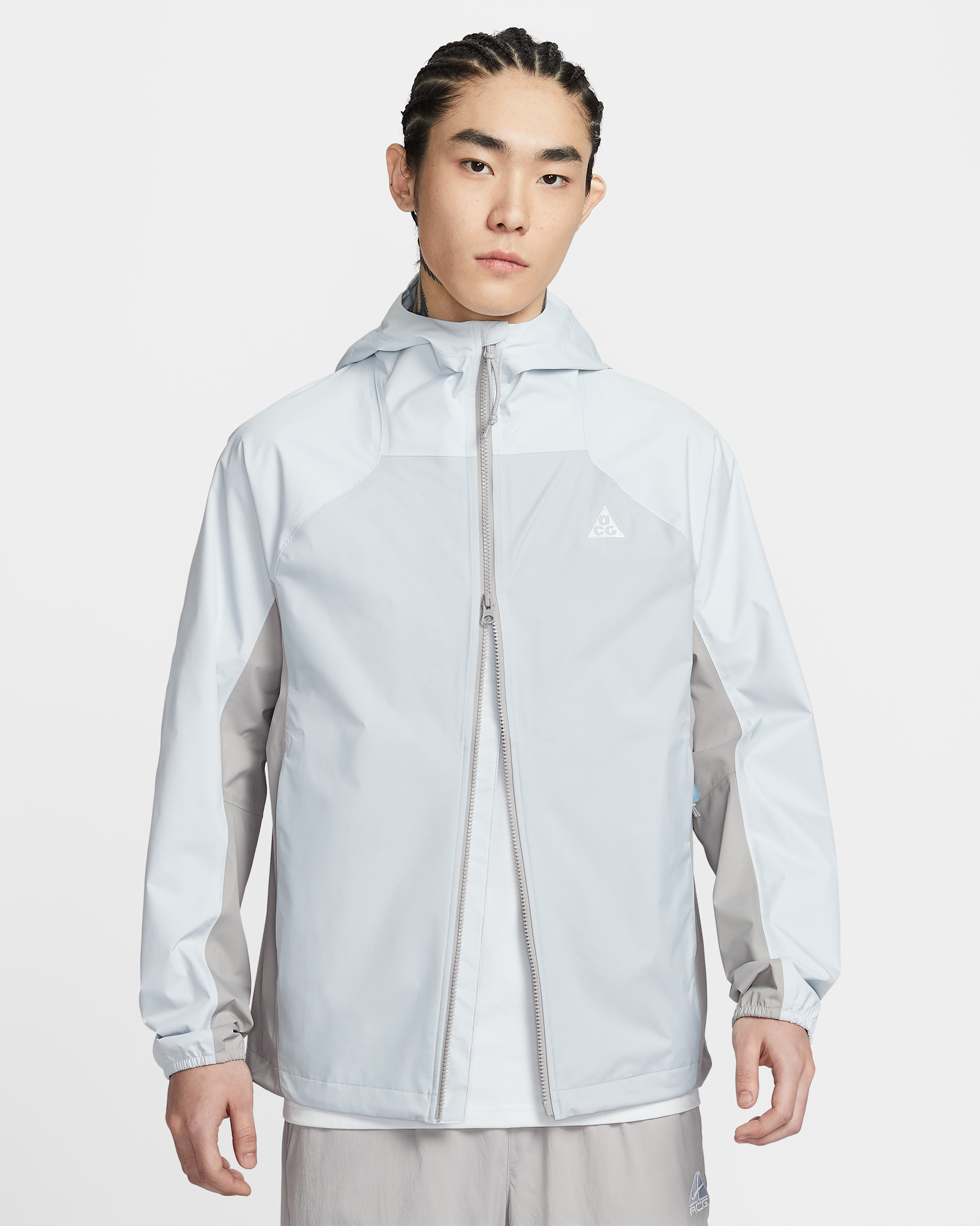 เสื้อแจ็คเก็ตผู้ชาย Storm-FIT ADV Nike ACG "Phantazma" - Photon Dust/Grey Fog/College Grey/Summit White