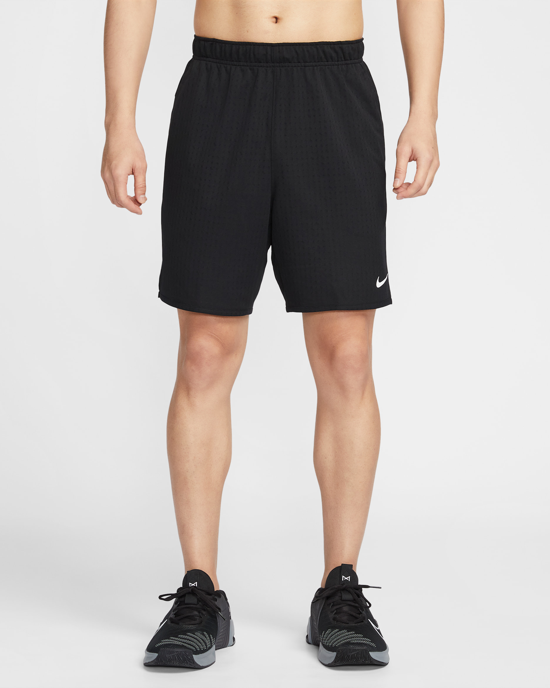 Nike Totality Breathe Men's Dri-FIT 7" Unlined Versatile Shorts - Black/White/White